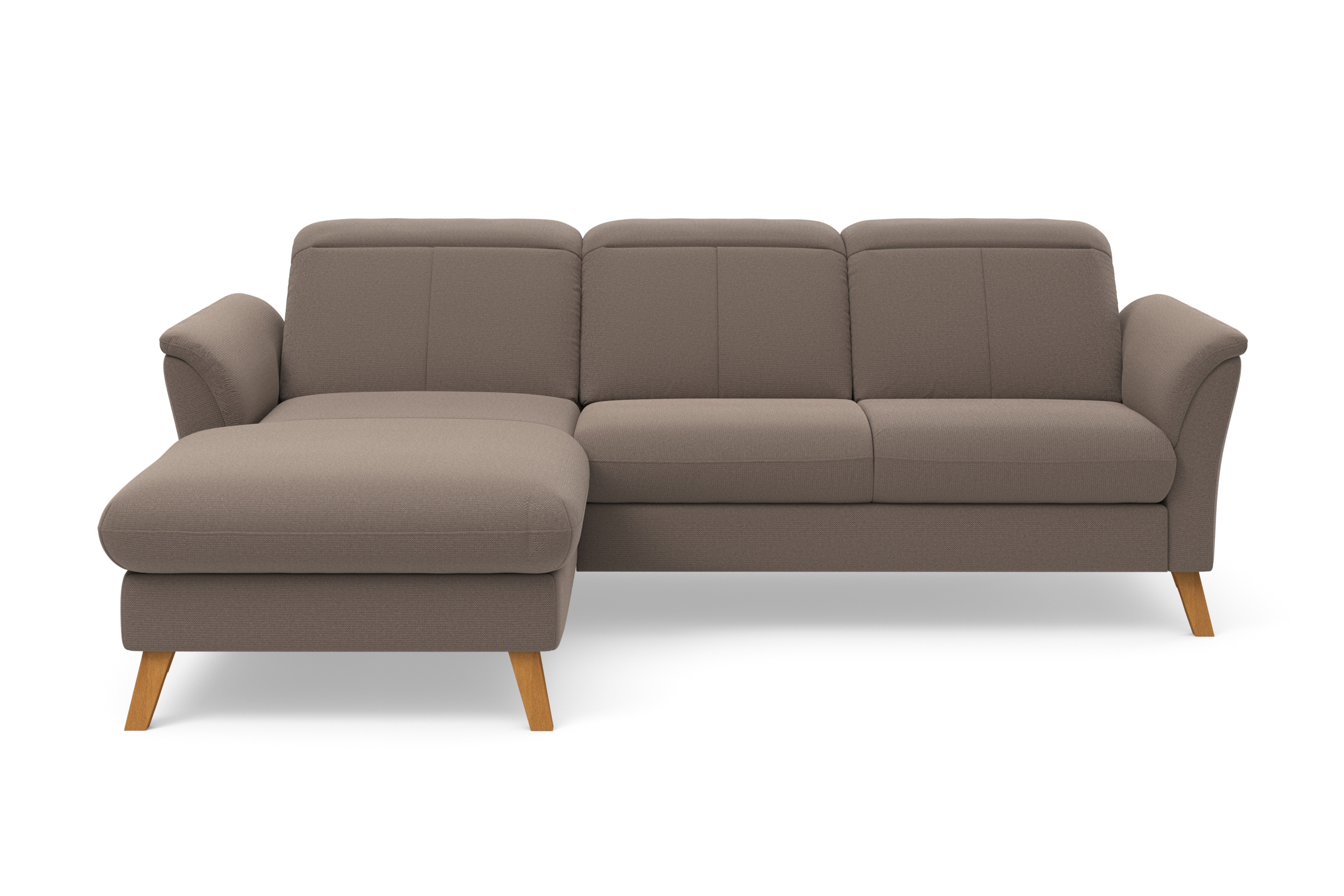 sit&more Ecksofa "Romero L-Form" wahlweise mit oder ohne Relax-Funktion, Schlaffunktion, Bettkasten