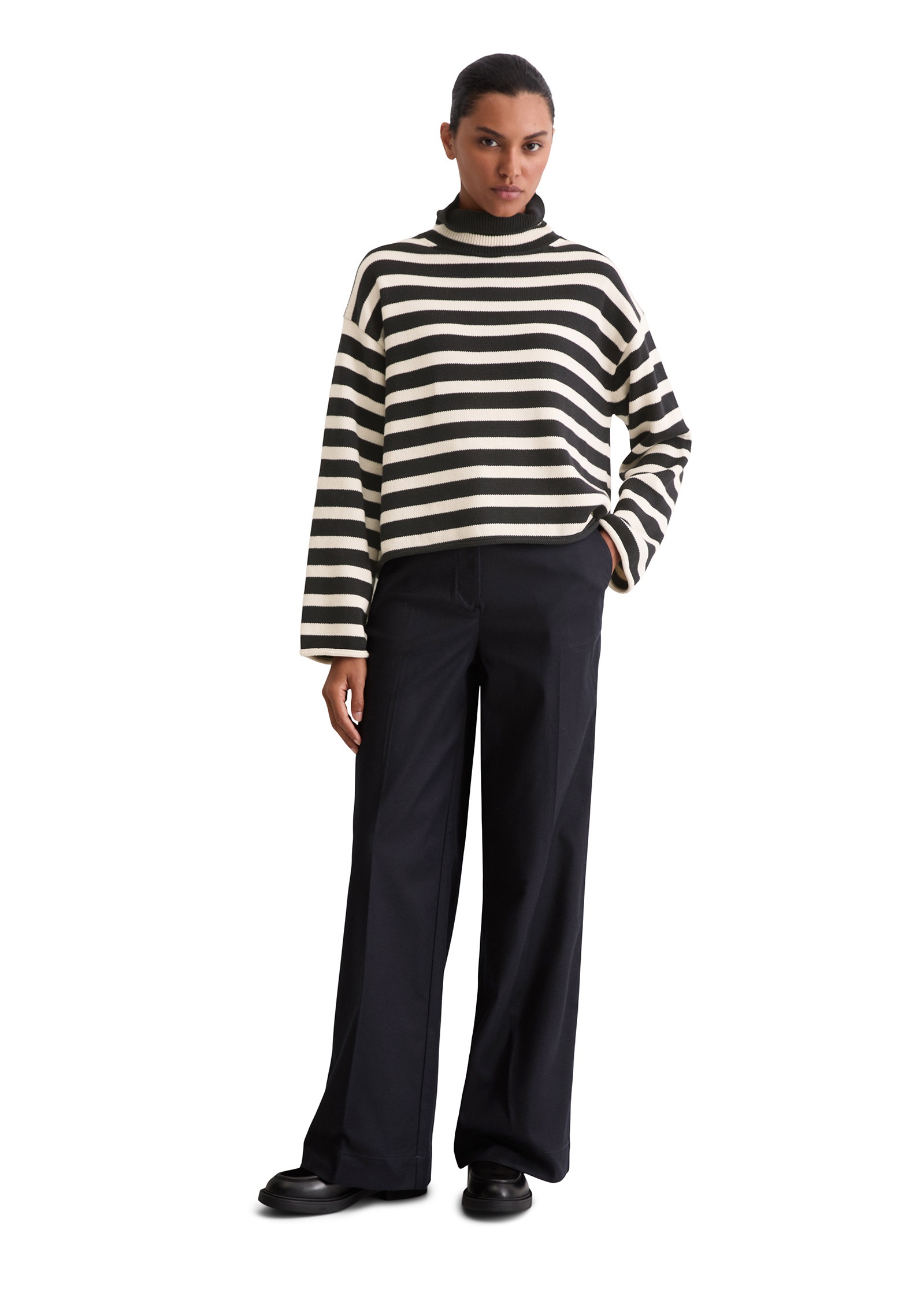 Marc O'Polo Strickpullover »aus Heavy Weight Cotton«