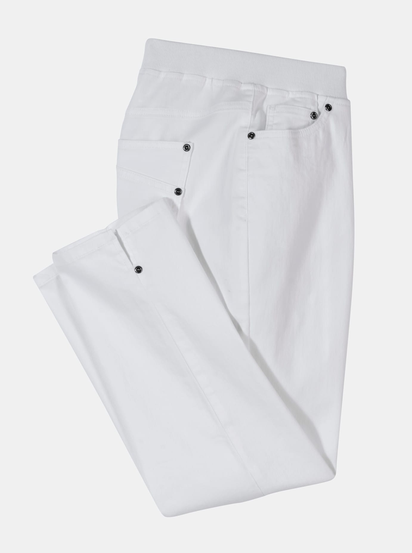 Inspirationen Women's 7/8 Jeans White 52 3