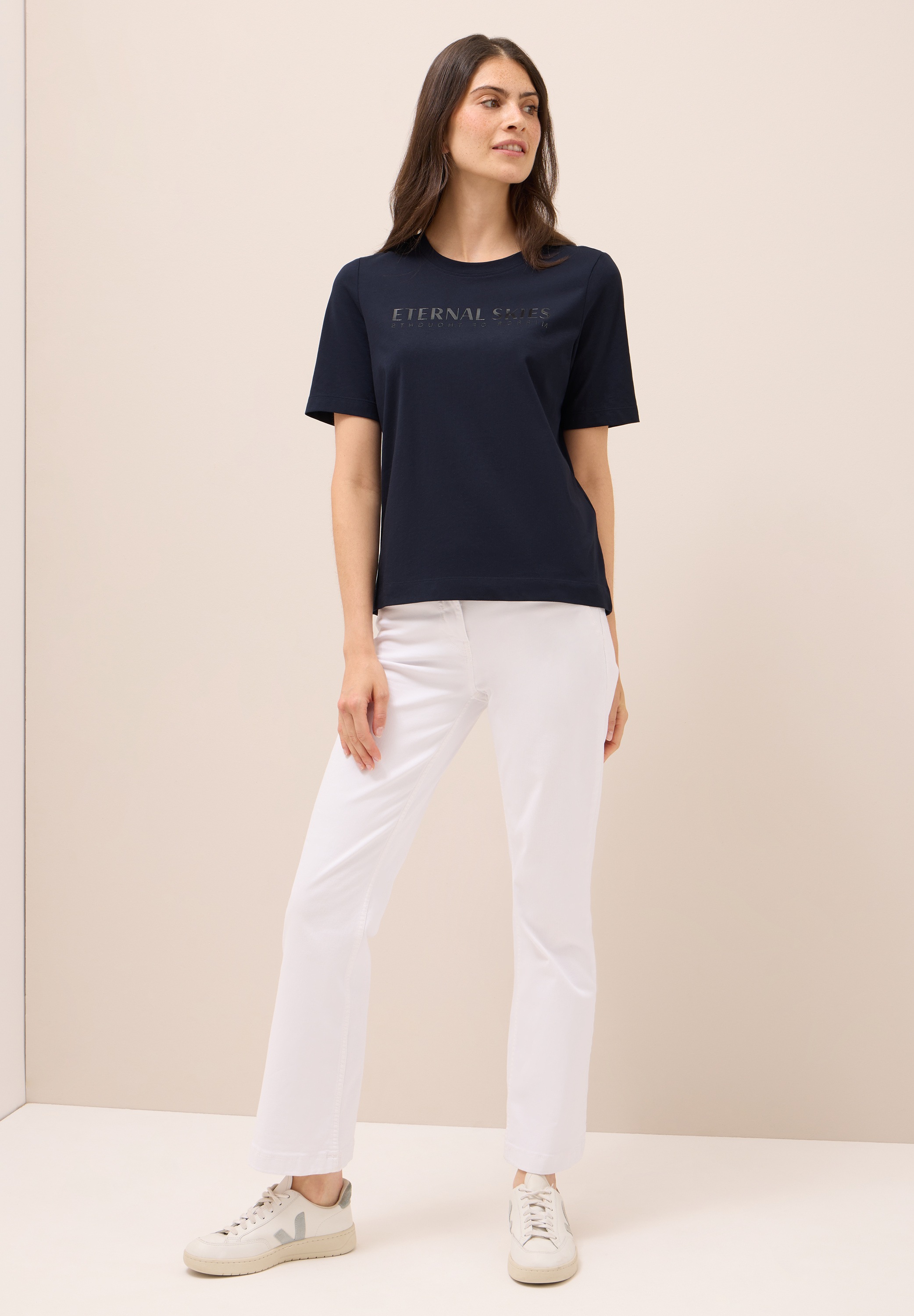 Thumbnail - Cecil T-Shirt, aus reiner Baumwolle