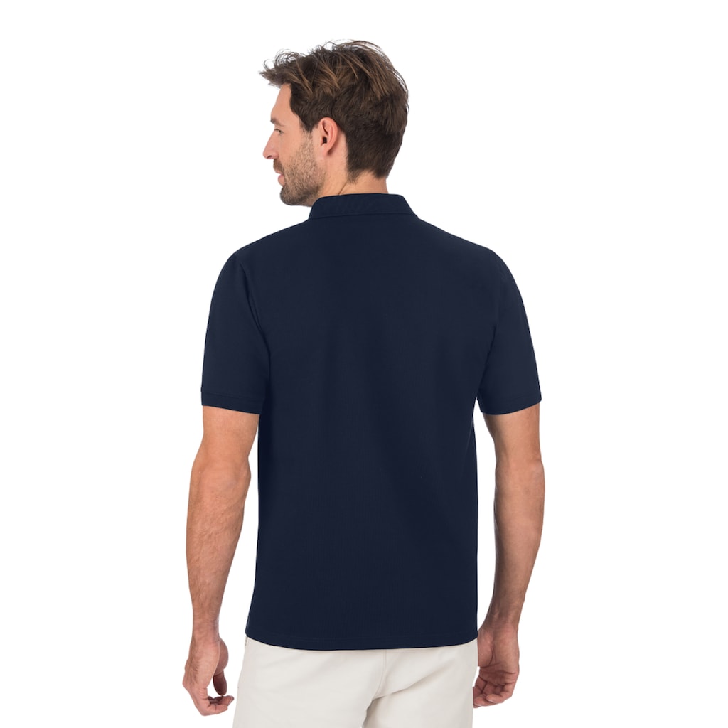 Trigema Poloshirt »TRIGEMA Polohemd mit Brusttasche«