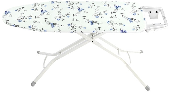 Maximex Bügelbrettbezug »Modell Keramik M Floral«, Bügeltischbezug mit Hitzereflexion und Polsterung, bis 126 x 41 cm