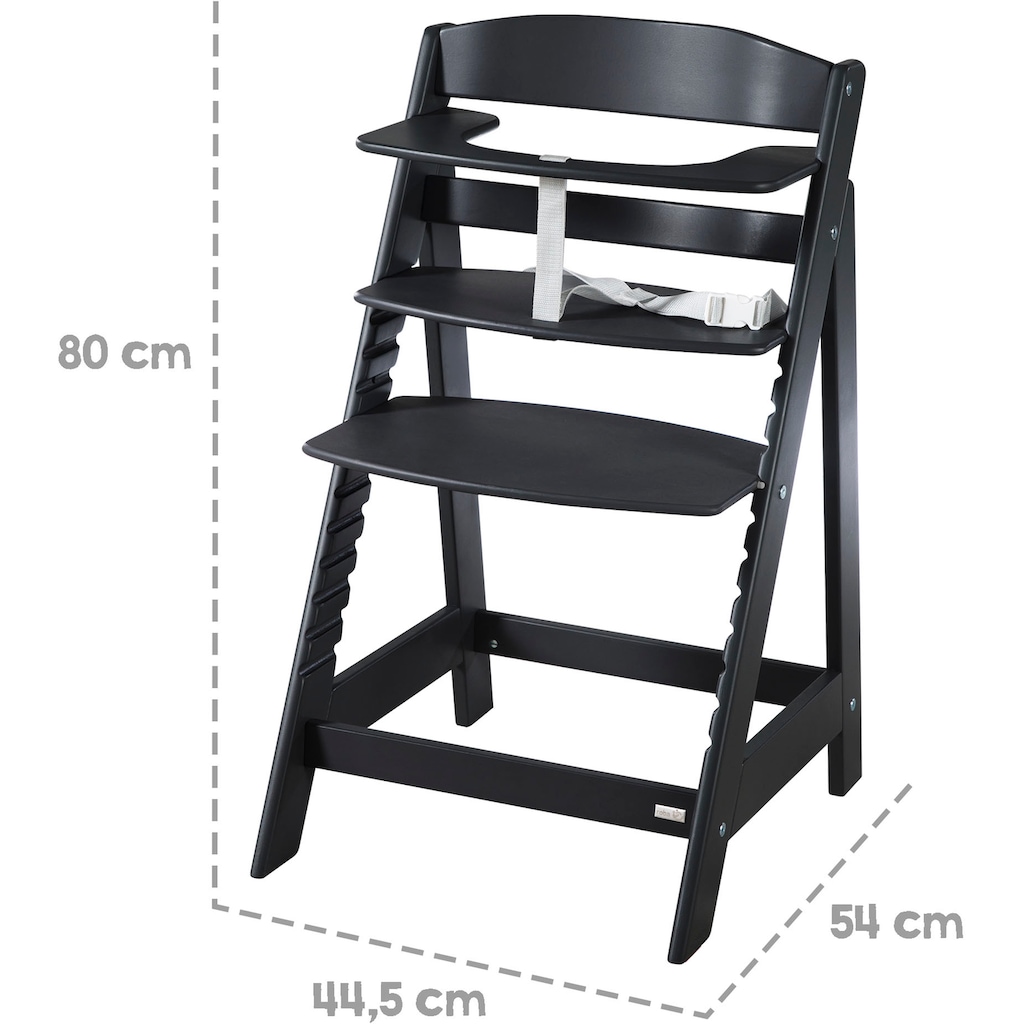 roba® Hochstuhl »Sit Up Flex, schwarz«