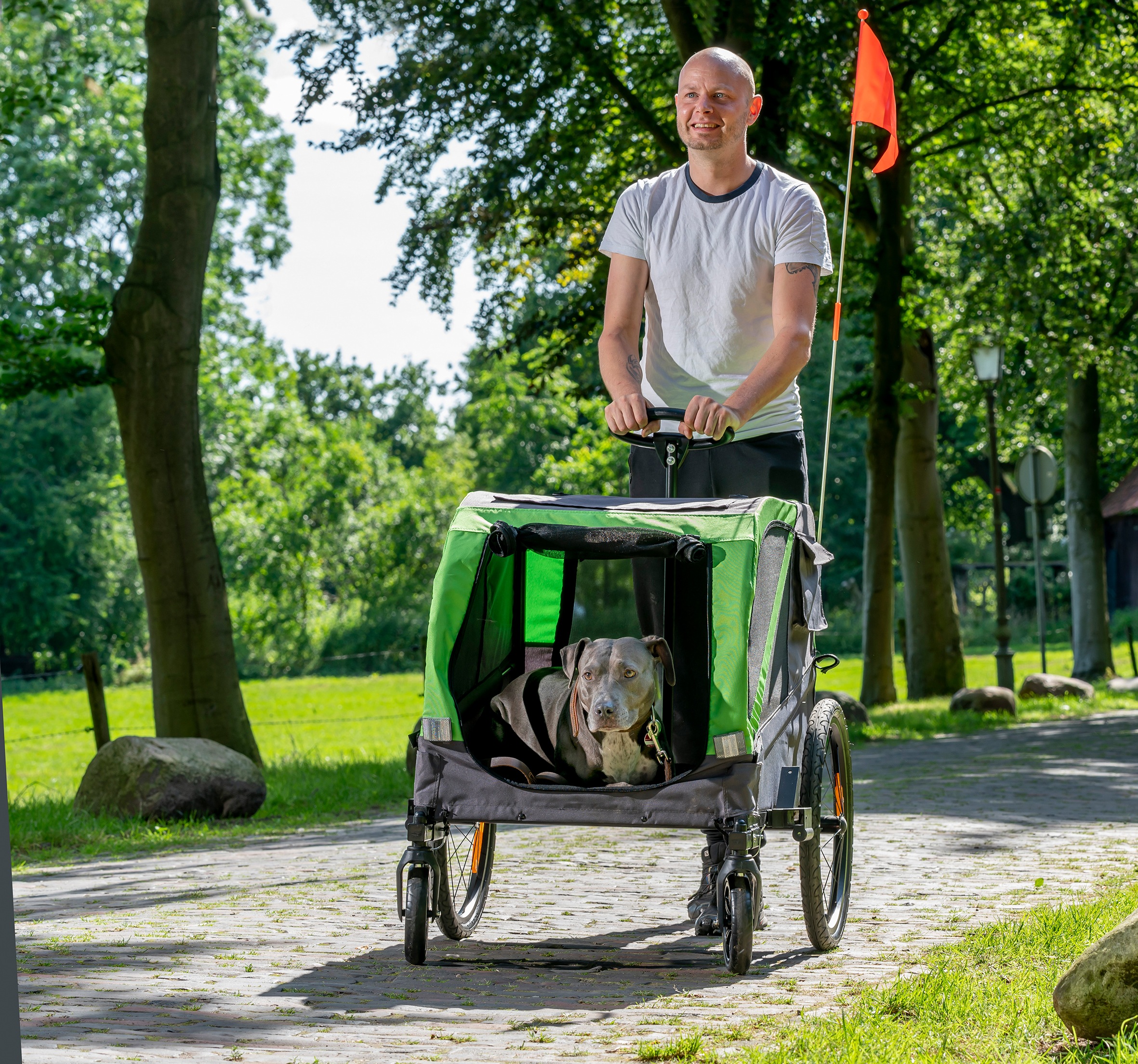 Prophete Fahrradhundeanhänger »Kleintierfahrradanhänger«