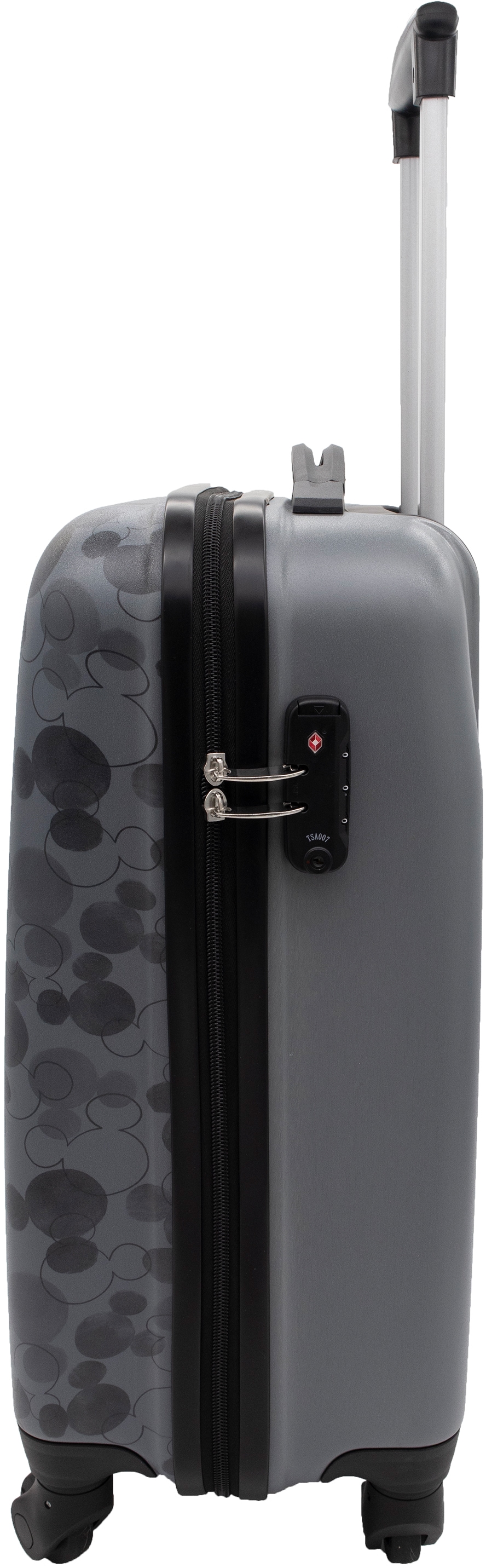UNDERCOVER Hartschalen-Trolley »Mickey Mouse, 56 cm«, 4 Rollen, mit TSA-Zahlenschloss