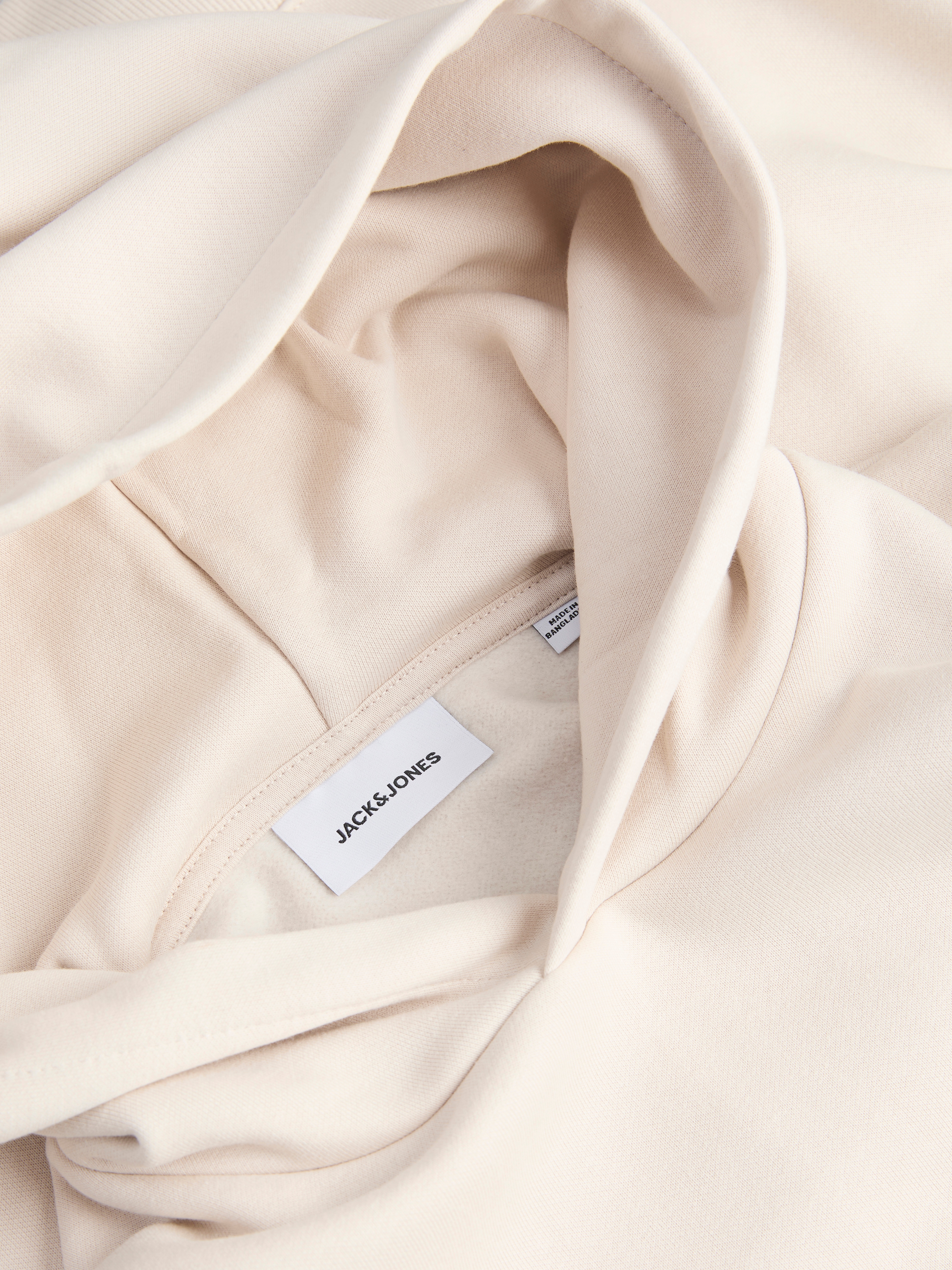 Jack & Jones "JJABBO SWEAT HOOD", Baumwollmischung, locker geschnitten