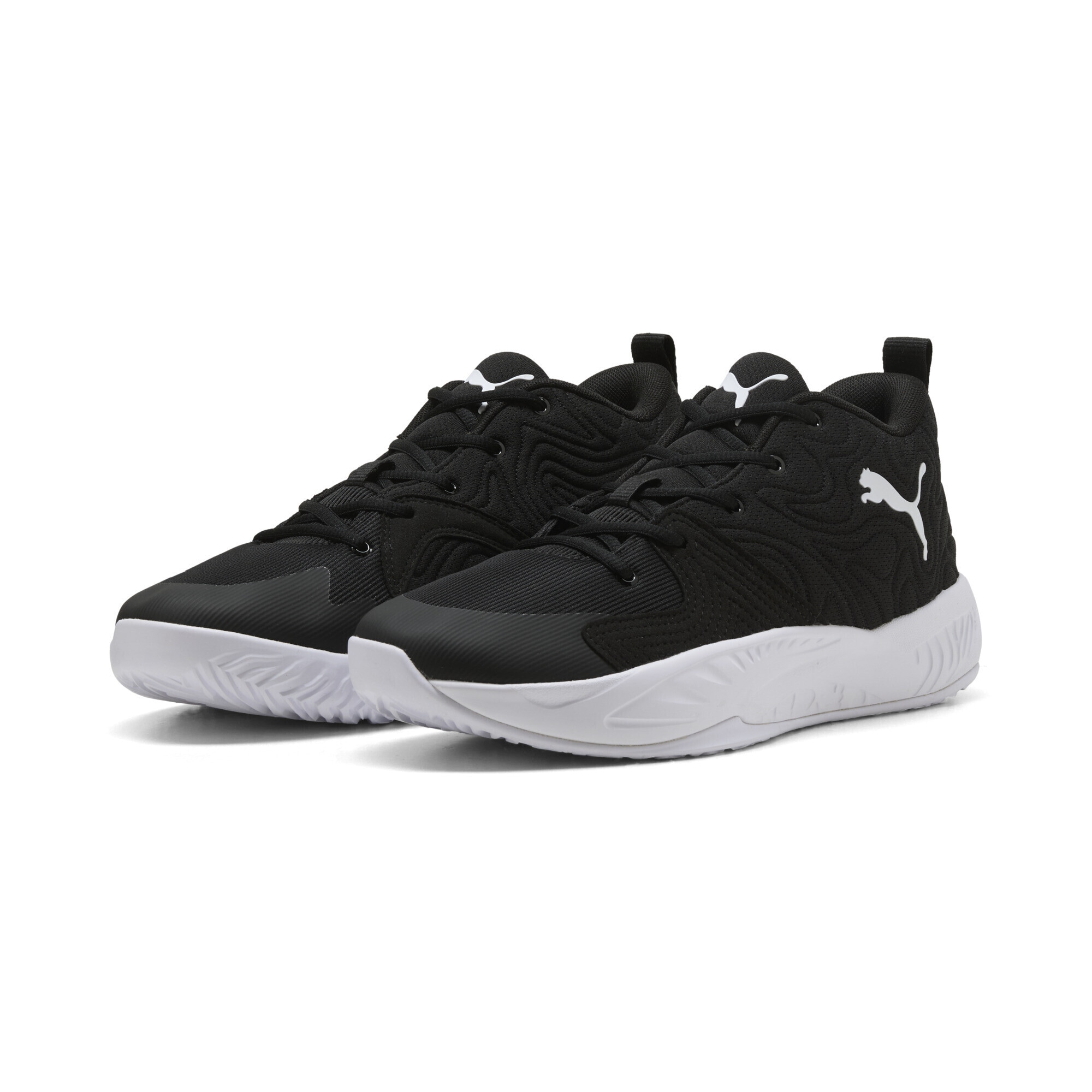 PUMA Basketballschuh "Court Pro 3 Mid Basketballschuhe Erwachsene"