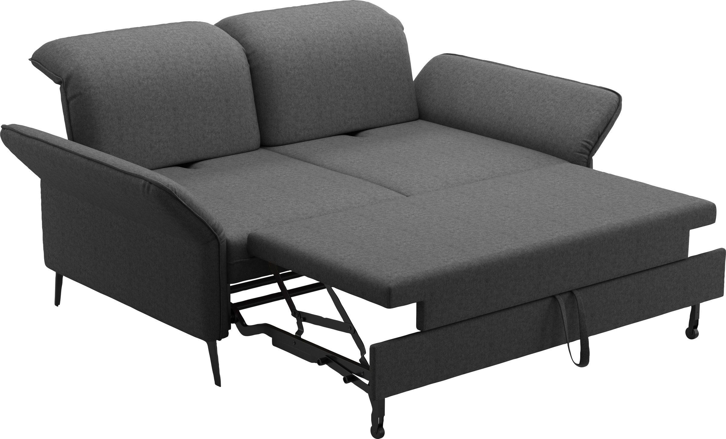 sit&more 3-Sitzer »Emely, inkl. Sitztiefenverstellung«, wahlweise mit Bettfunktion, Kopf- & Armteilverstellung