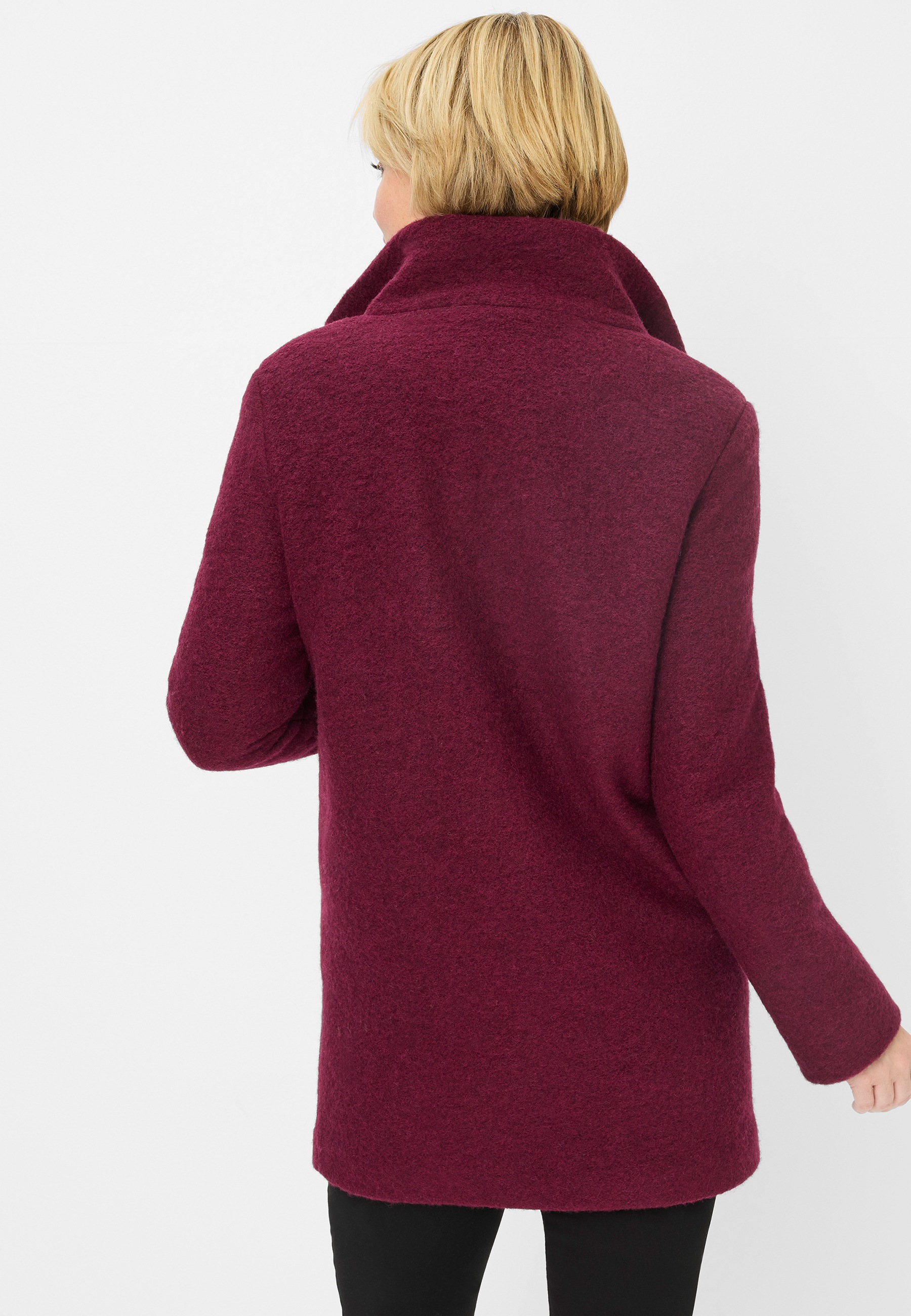 Fuchs Schmitt Wollmantel "Wollmantel", Mit Rundhalsausschnitt günstig online kaufen