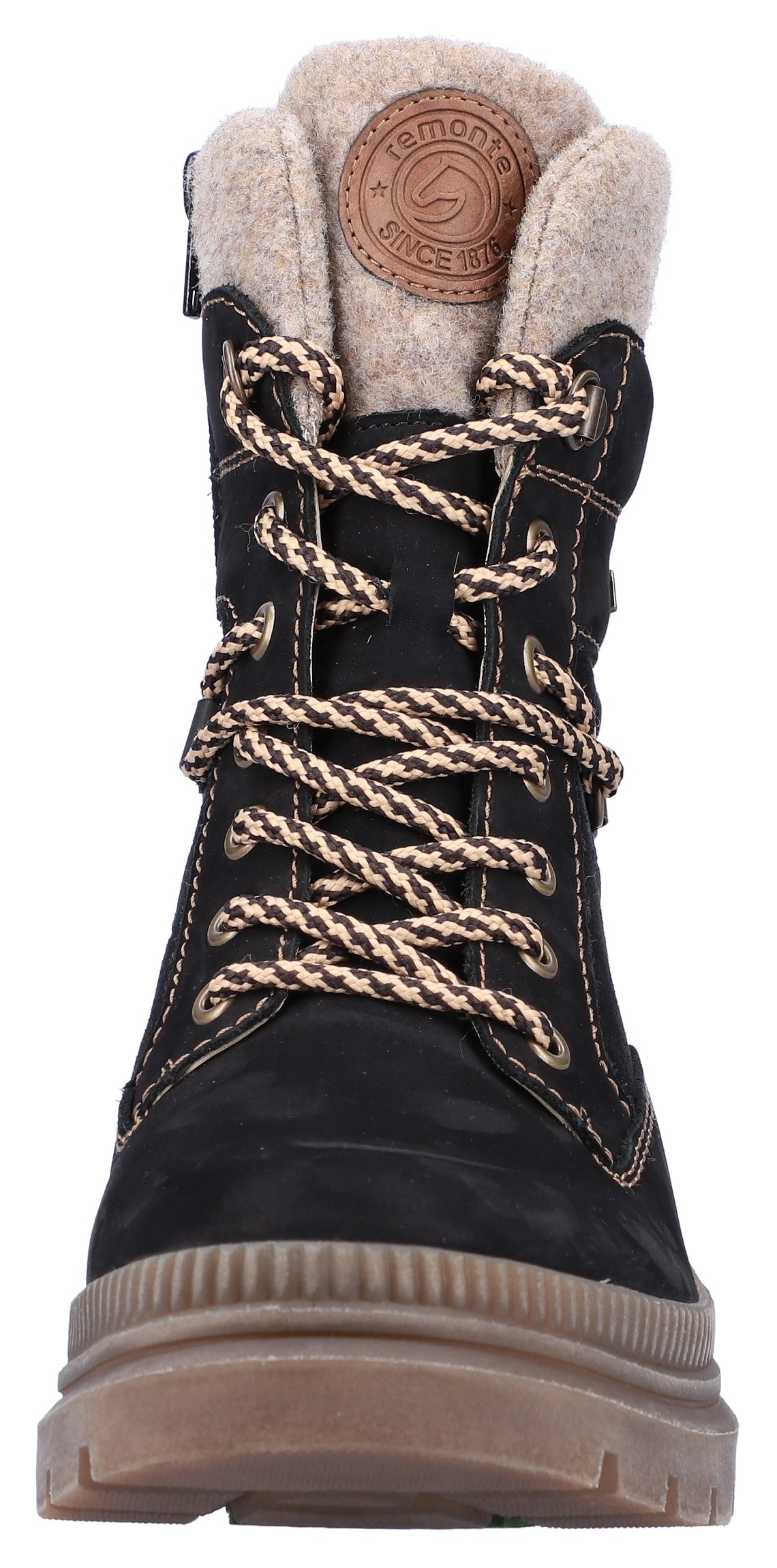Remonte Winterboots, mit Textilbesatz am Kragen