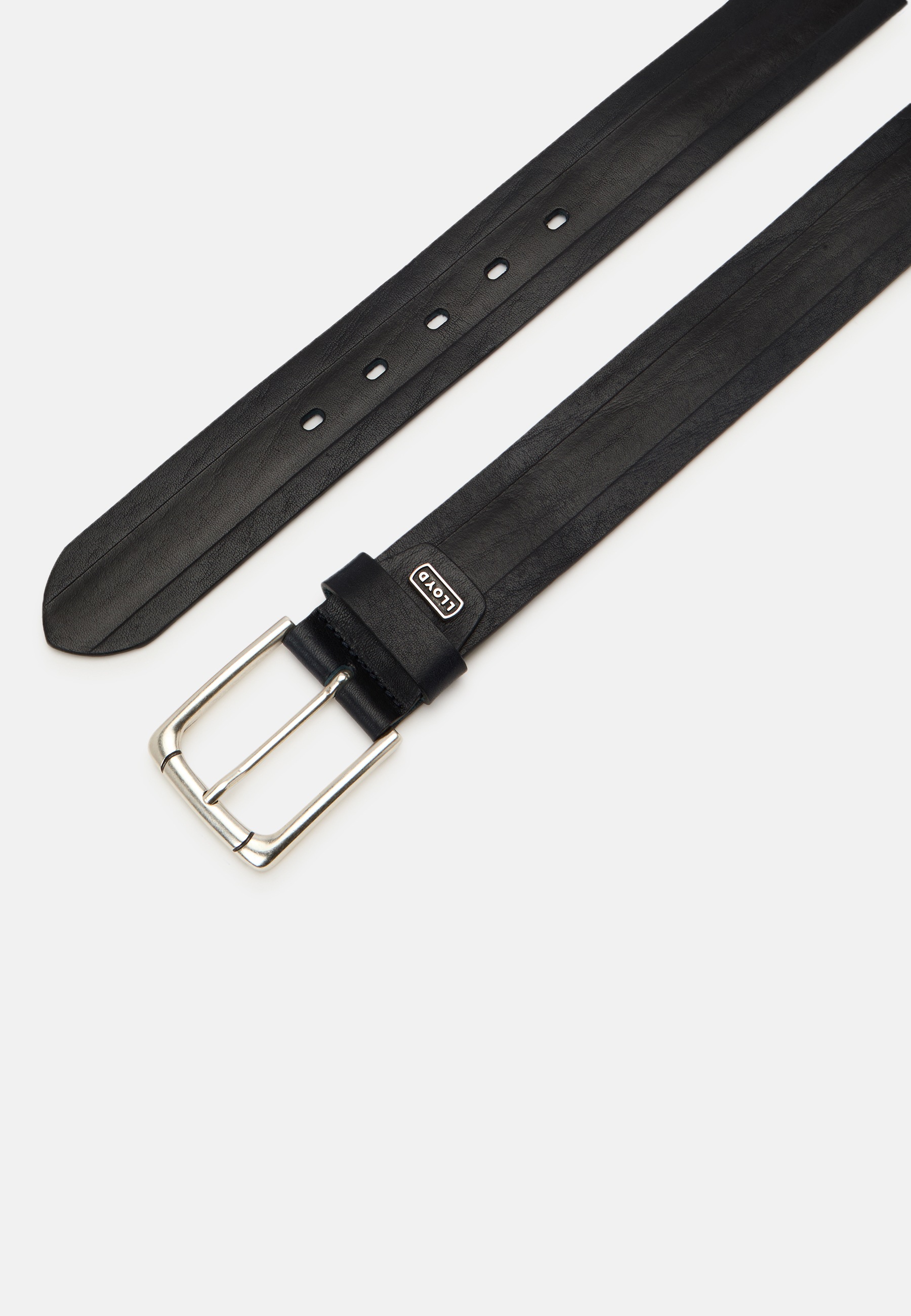 Ledergürtel LLOYD MEN’S BELTS "Lloyd Belts Herrengürtel 0262", Herren, Gr. 90, marine, Leder, Gürtel Ledergürtel 3