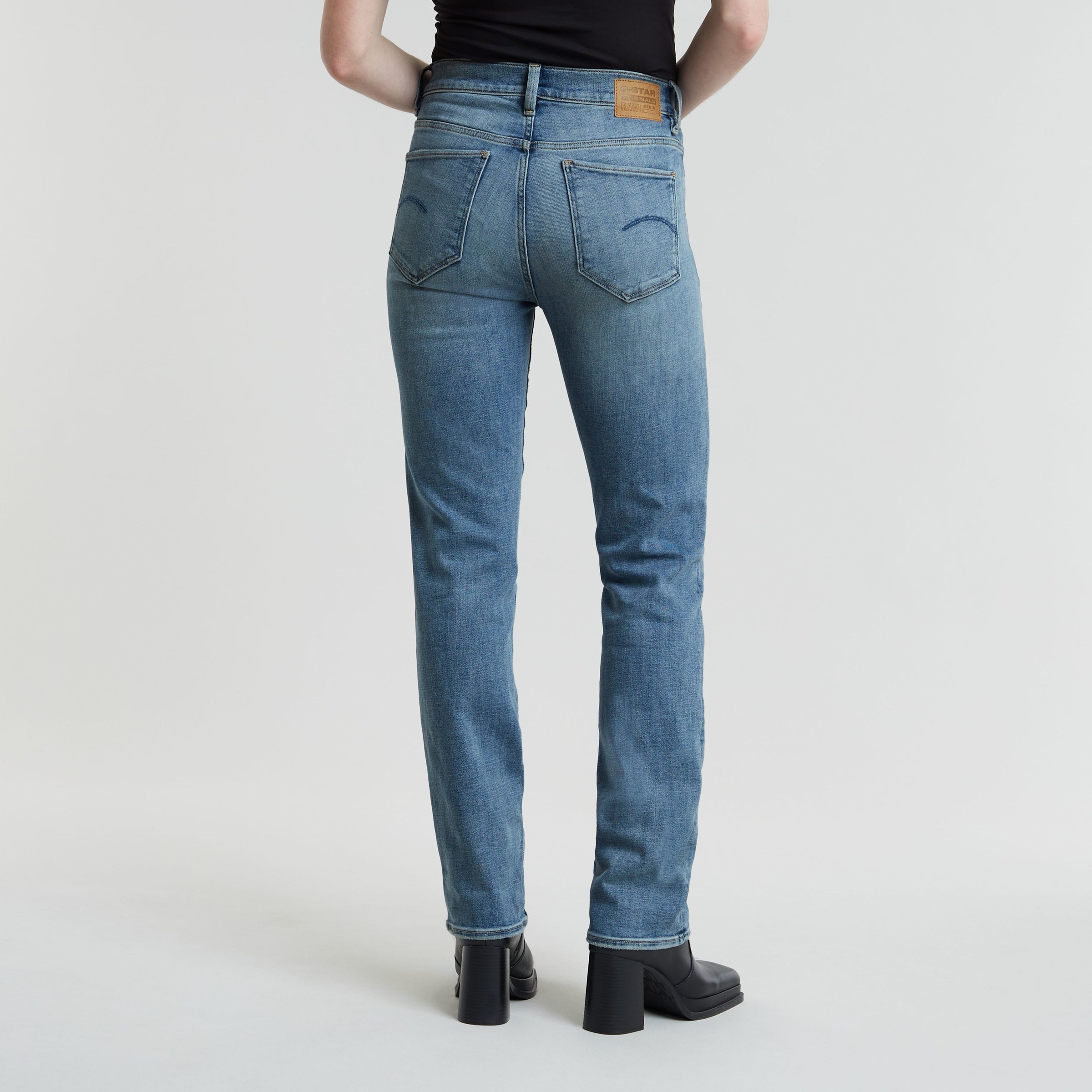 G-STAR Straight-Jeans "Strace Straight Wmn" im 5-Pocket-Stil günstig online kaufen