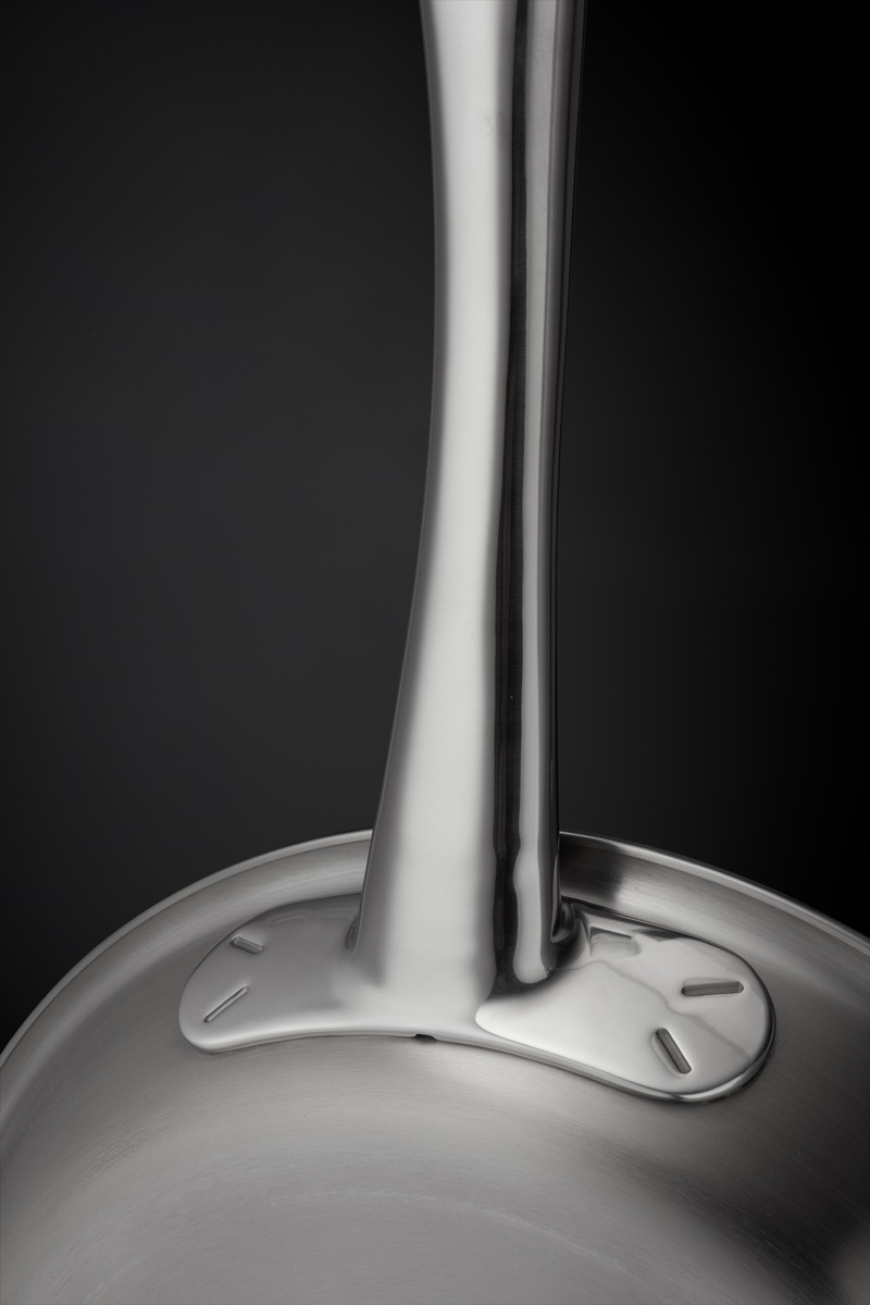 Fissler Kasserolle »M5 Pro-Ply Stielkasserolle  mit Metalldeckel« 1 tlg. Edelstahl 18/10