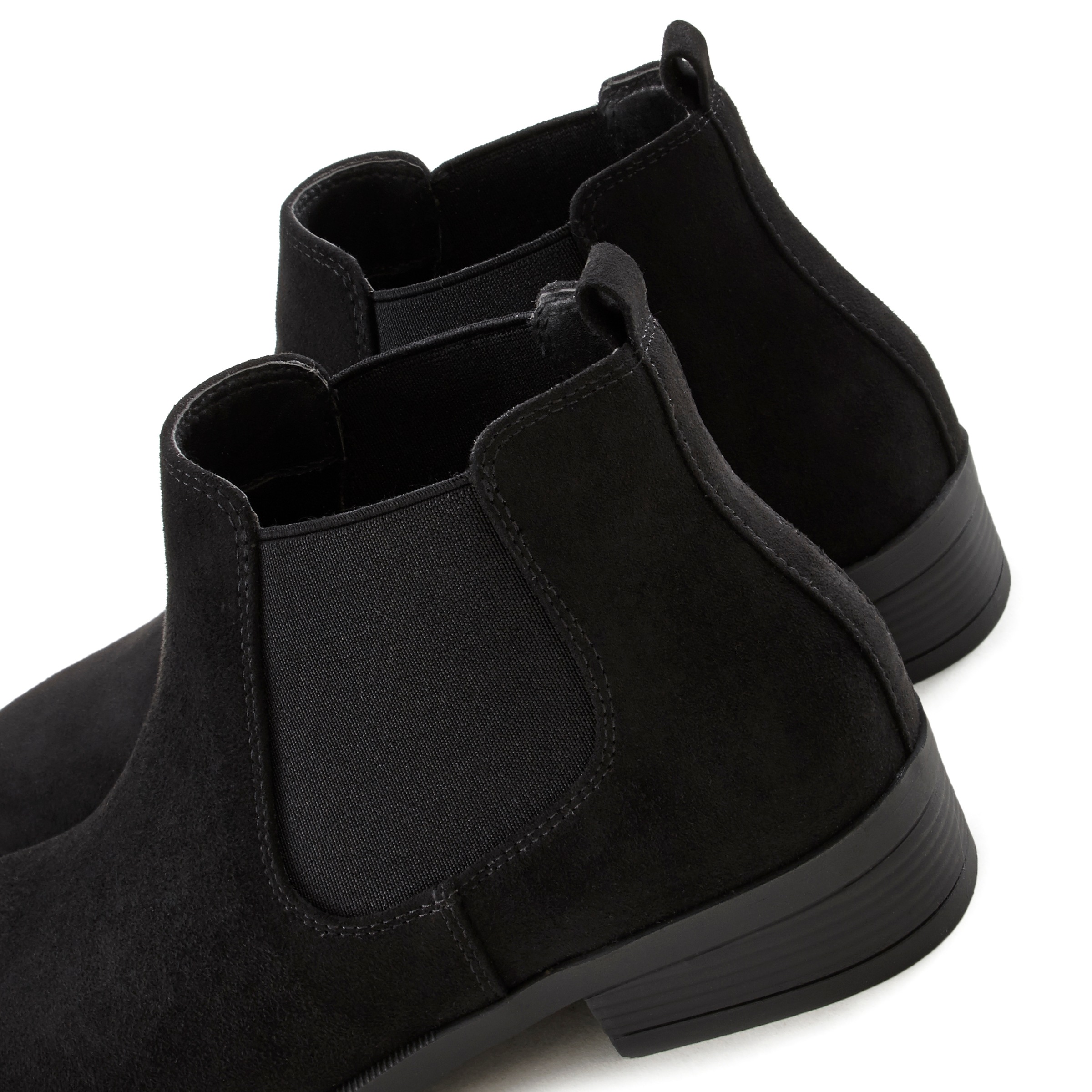 Chelseaboots VIVANCE, Damen, Gr. 41, schwarz, Obermaterial: 100% Textilmaterial. Decksohle: 100% Textilmaterial. Futter: 100% Lederimitat. Laufsohle: 100% Synthetik, unifarben, Basic, Schuhe Chelseaboots, bequem zum Reinschlüpfen, Stiefelette, Ankle Boots 3