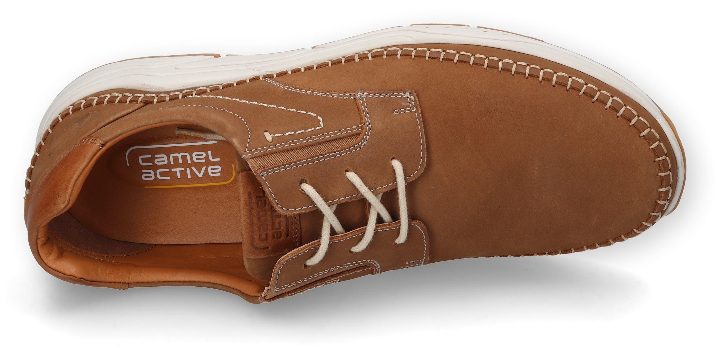 camel active Schnürschuh, Mokassin, Freizeitschuh, Trachtenschuh mit Lederfutter