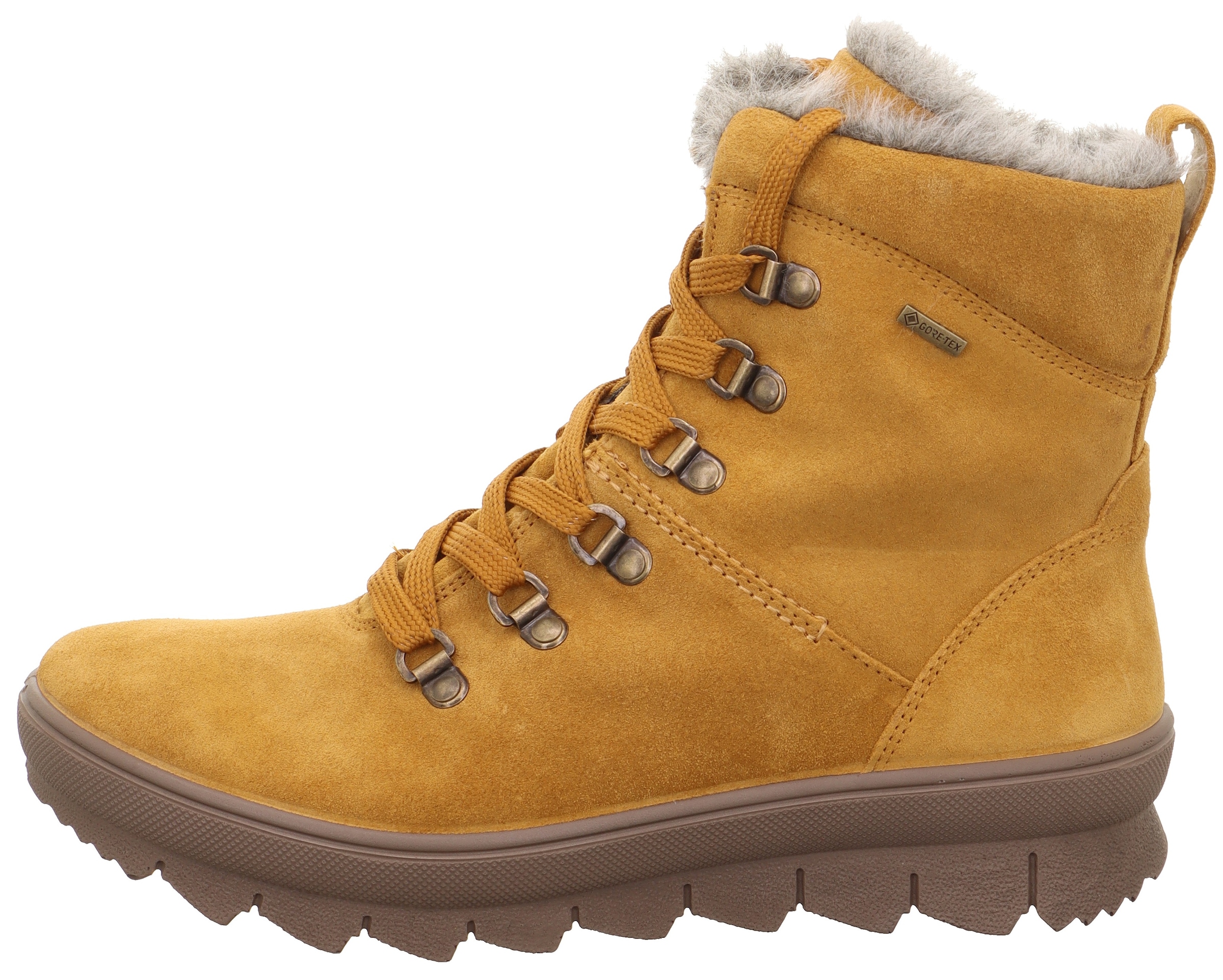 Legero Winterboots »NOVARA«, Keilboots, Winterstiefel, Schnürstiefel mit dezentem Keilabsatz