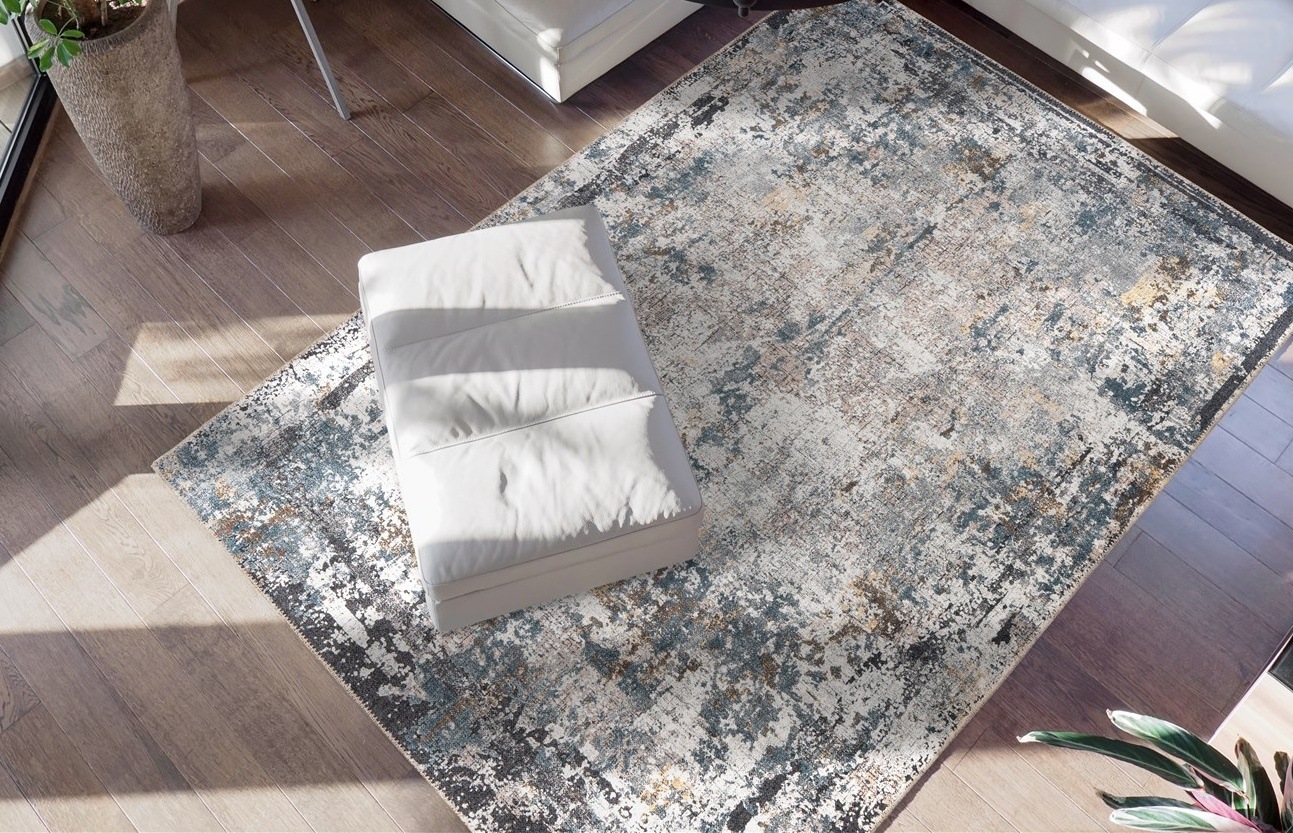 me gusta Teppich "Faye 1225" rechteckig 6 mm Höhe Flachgewebe, gedrucktes M günstig online kaufen