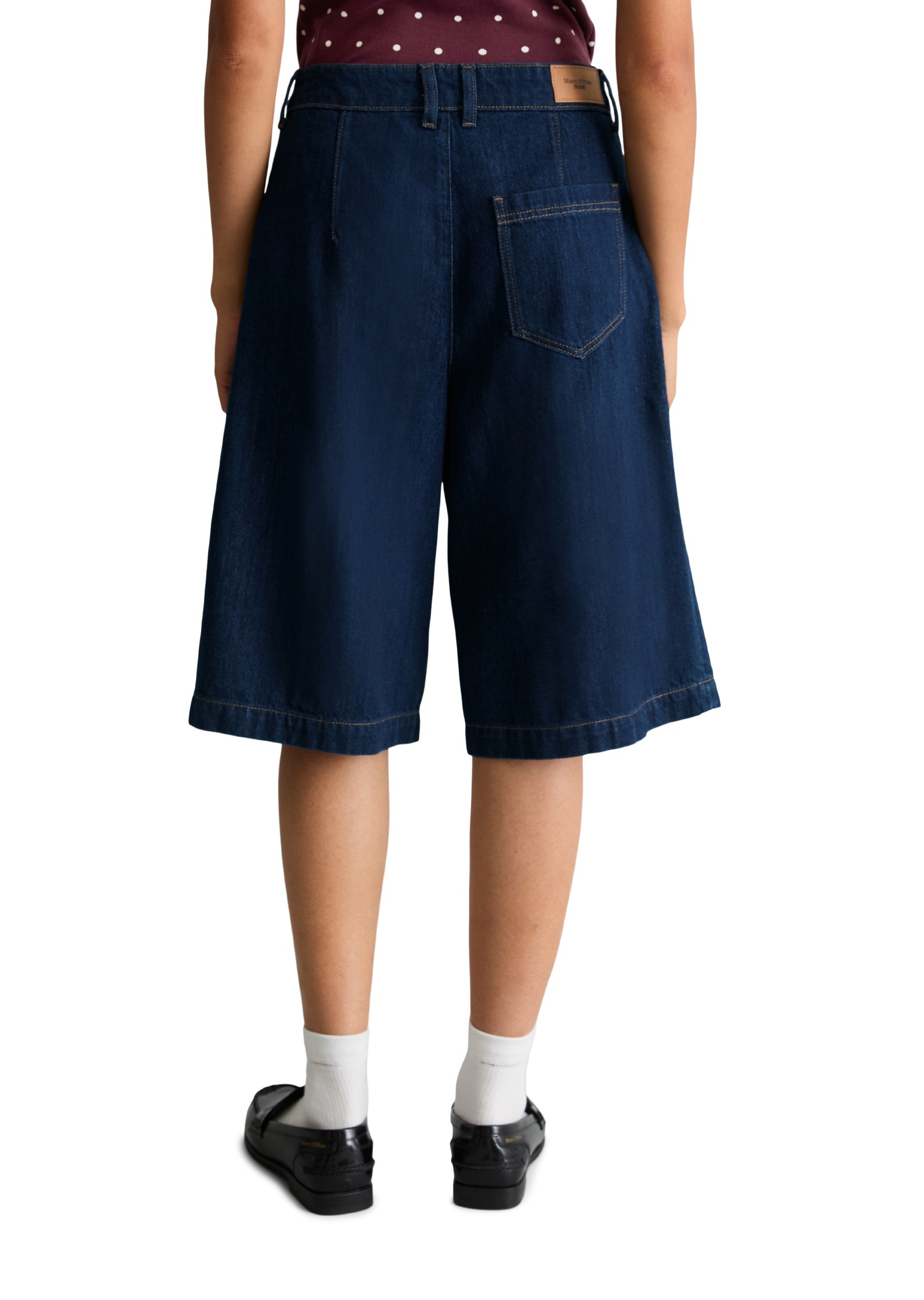 Marc O'Polo DENIM Shorts »made with Orange Fiber«