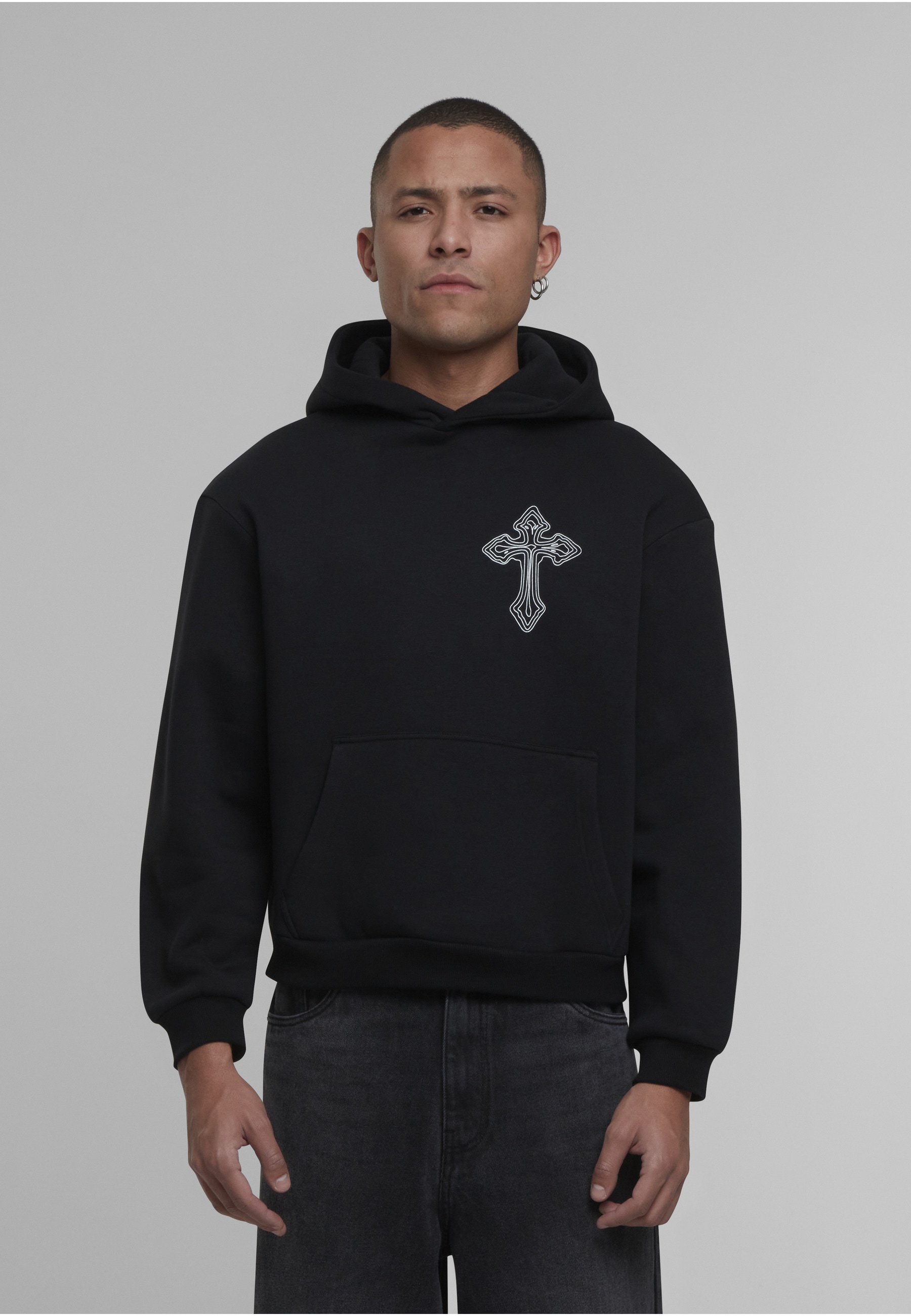 MisterTee Kapuzenpullover »MisterTee Innocent Face Fluffy Hoody« 1