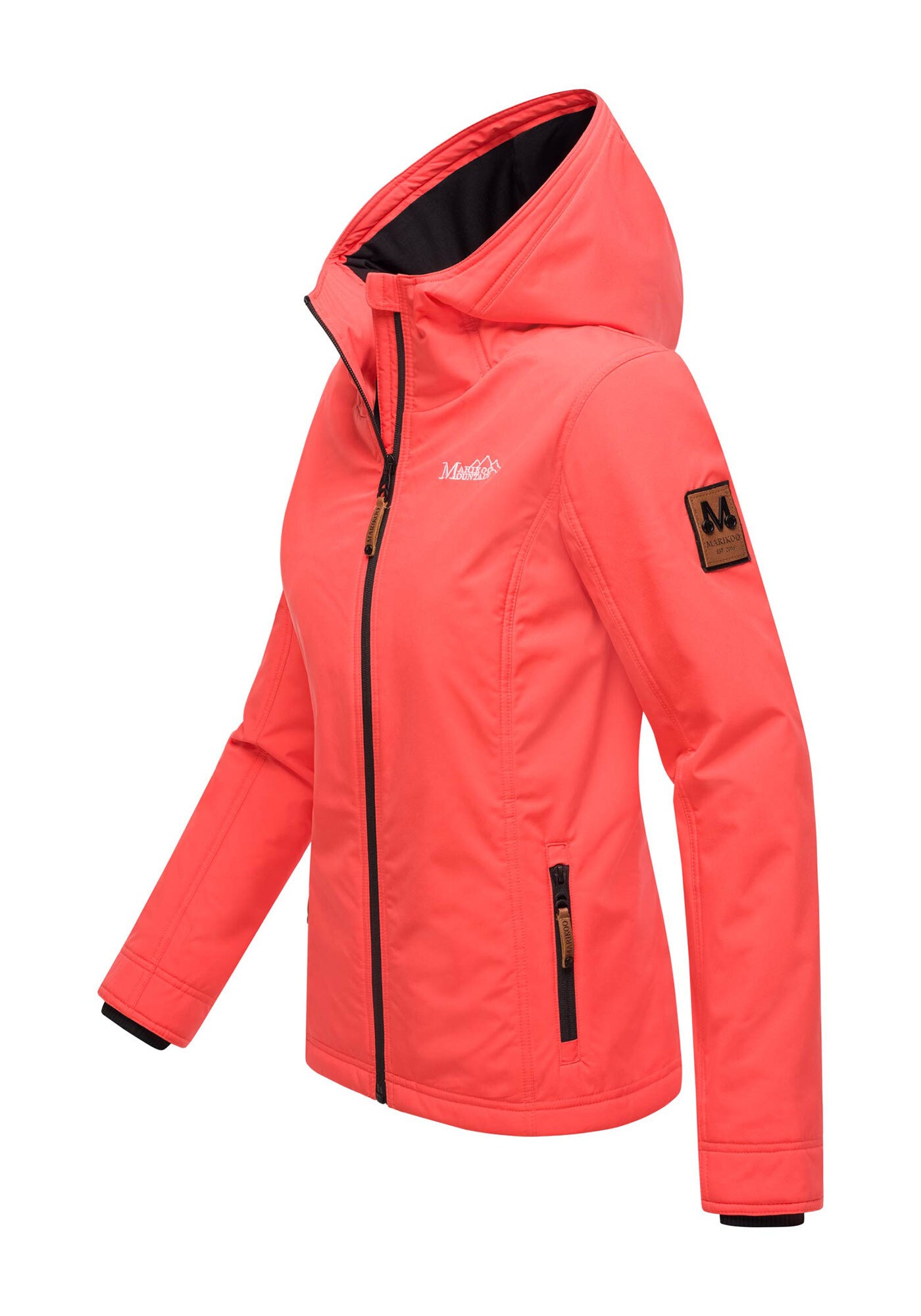 Marikoo Outdoorjacke »Brombeere«, sportliche Übergangsjacke mit Kapuze