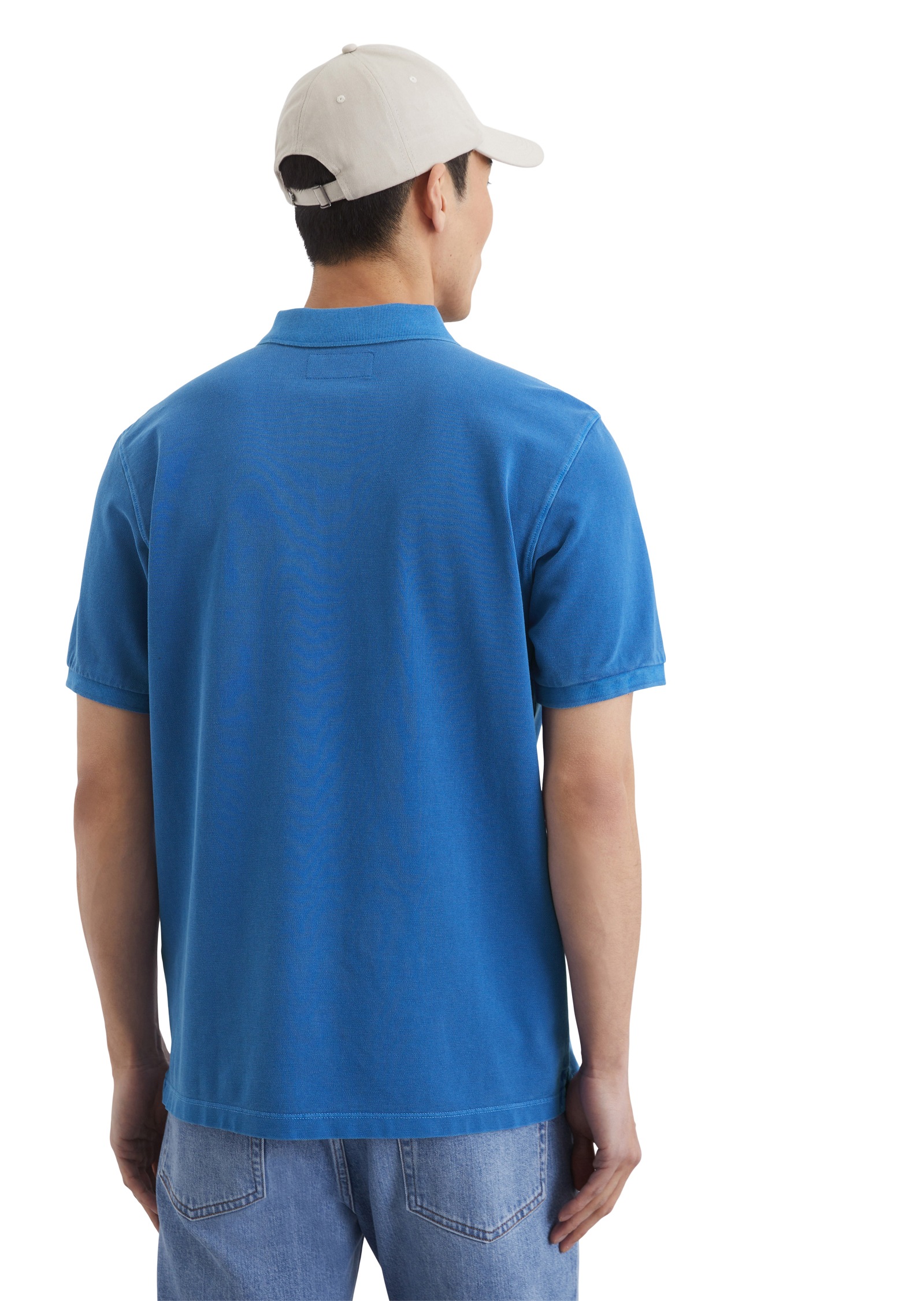 Marc O'Polo Poloshirt, (MOP casual men POLOshirt), aus Pique