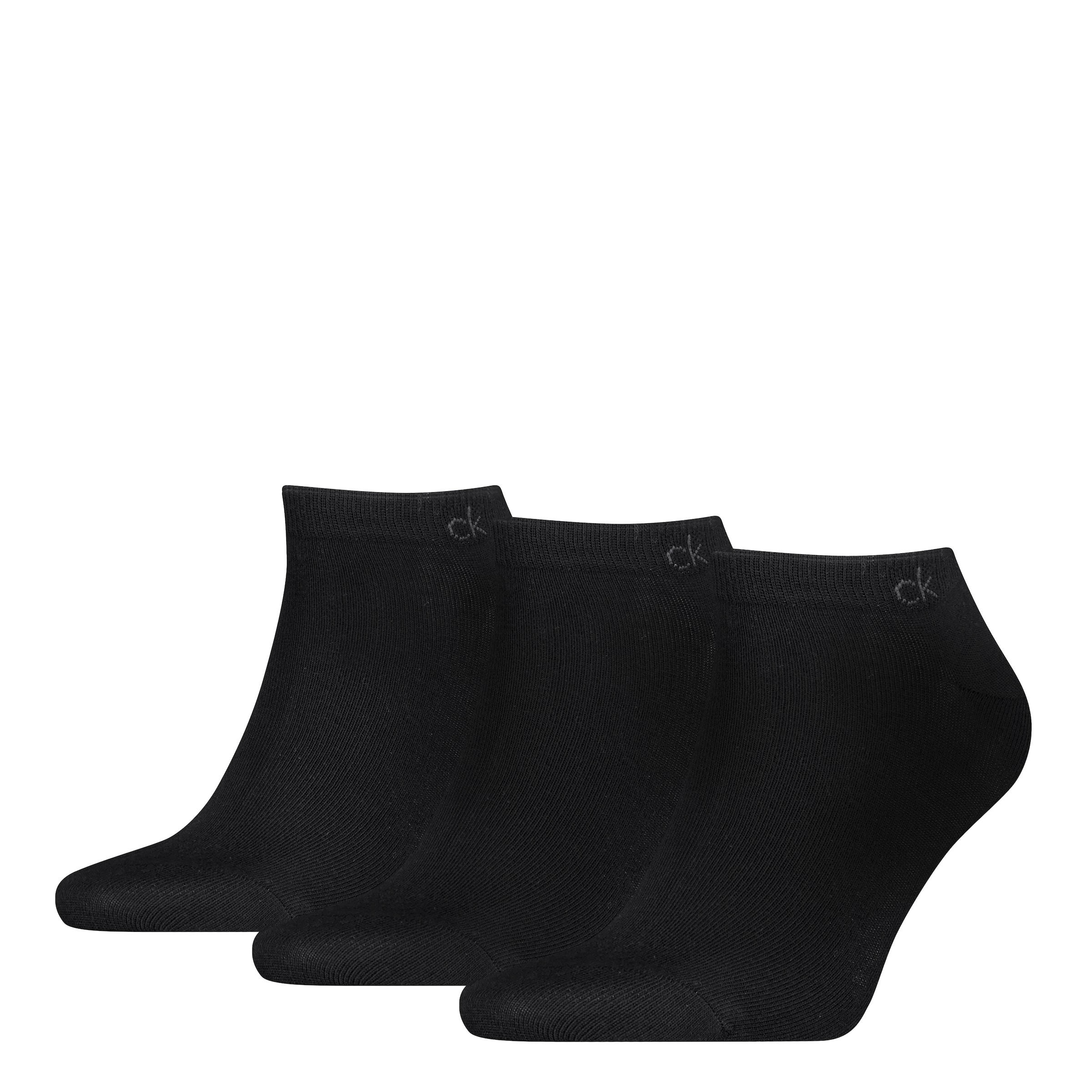 Calvin Klein Sneakersocken "Ck Men Sneaker 3P" 3 Paar, Mit Kleinem Rippenbündchen, Cotton-Mix, Elastisch