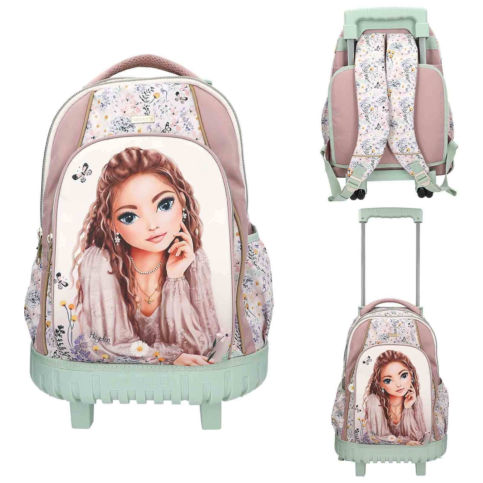 Depesche Rucksack »Schulrucksack Trolley SUMMER FEELING TOPModel 25 x 34 x 52 cm bunt«