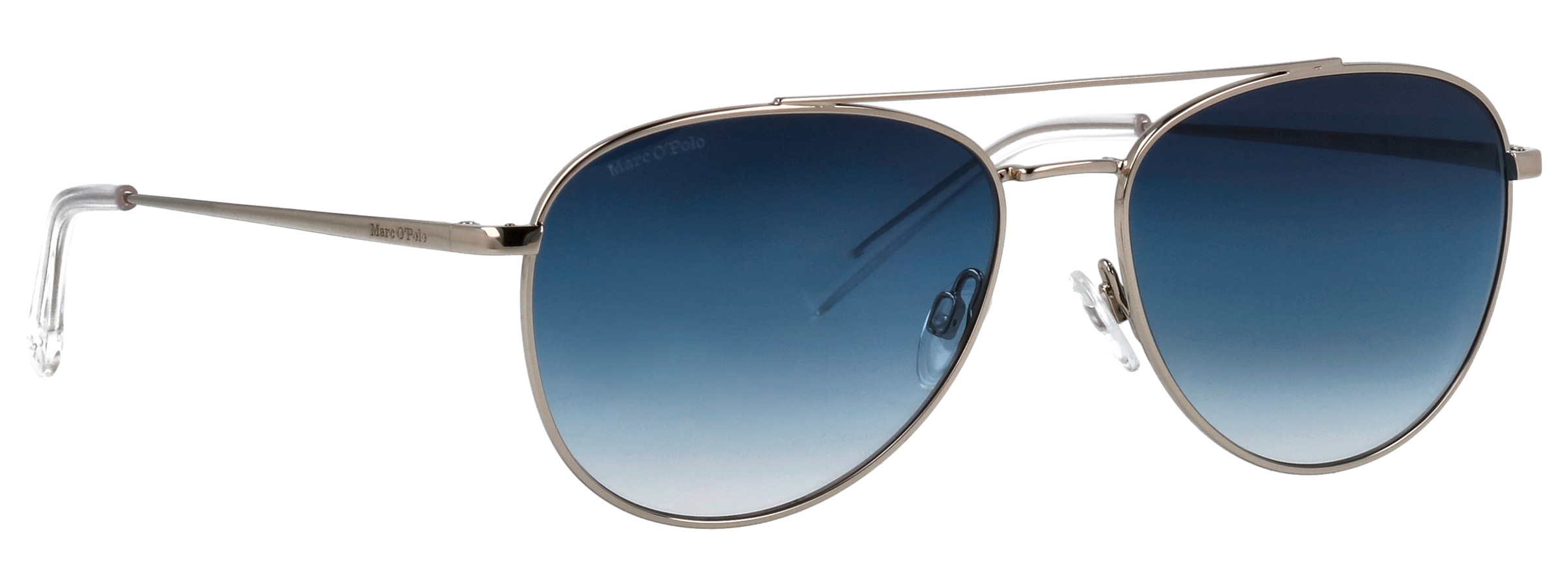 Thumbnail - Marc OPolo Pilotenbrille "Modell 505066" Logoschriftzug auf dem Glas