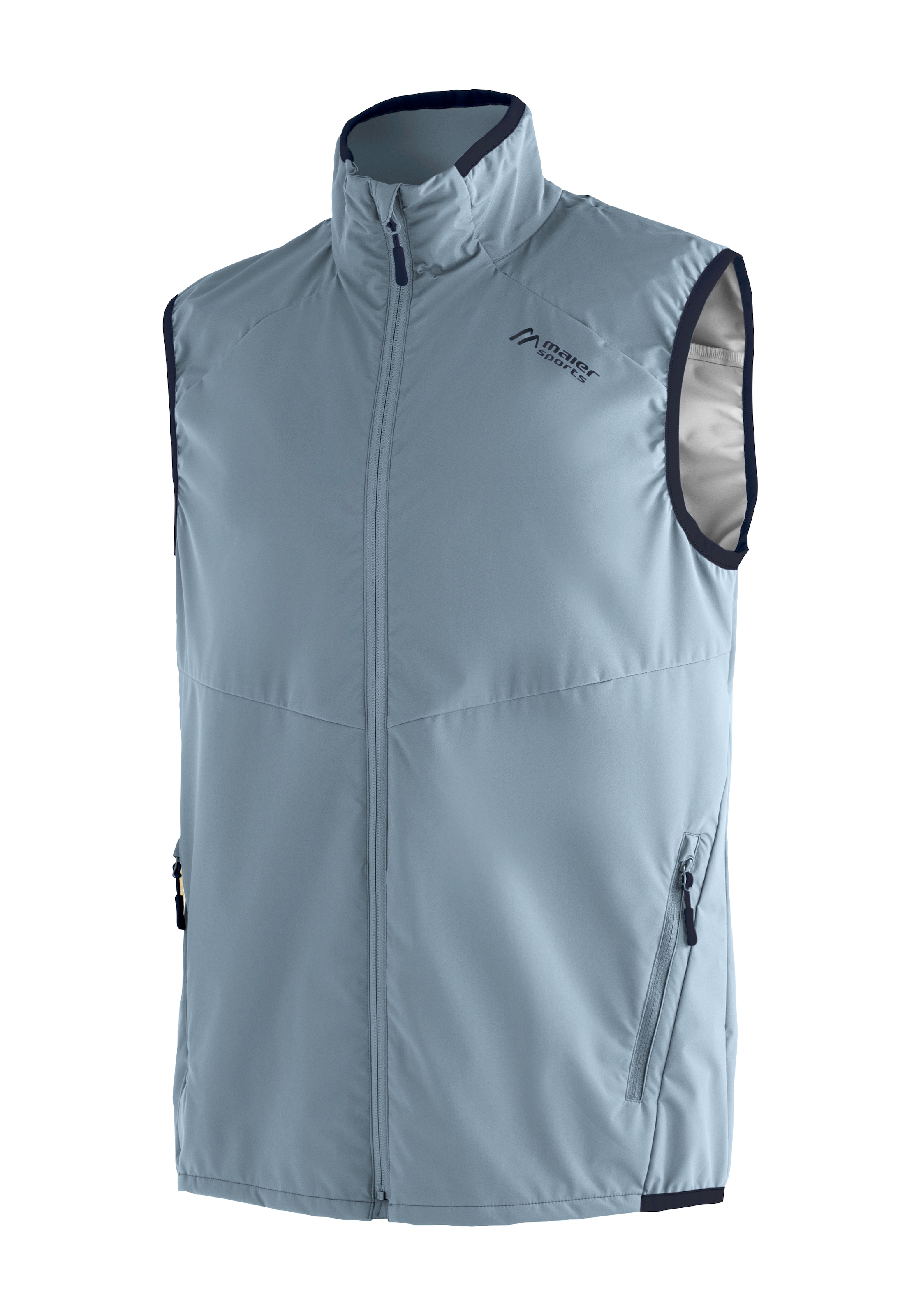 Maier Sports Softshellweste "Brims Vest M", atmungsaktive Herren Weste, wasserabweisende Outdoorweste