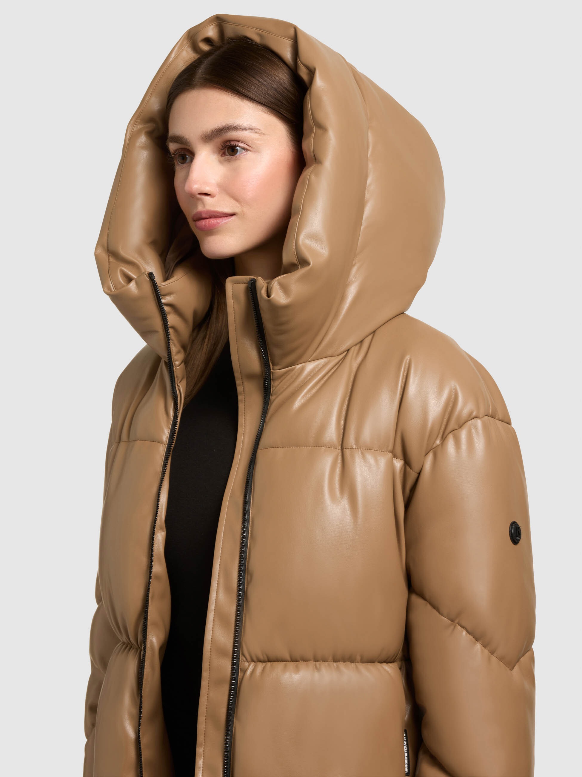 khujo Lederimitatmantel »LORSA«