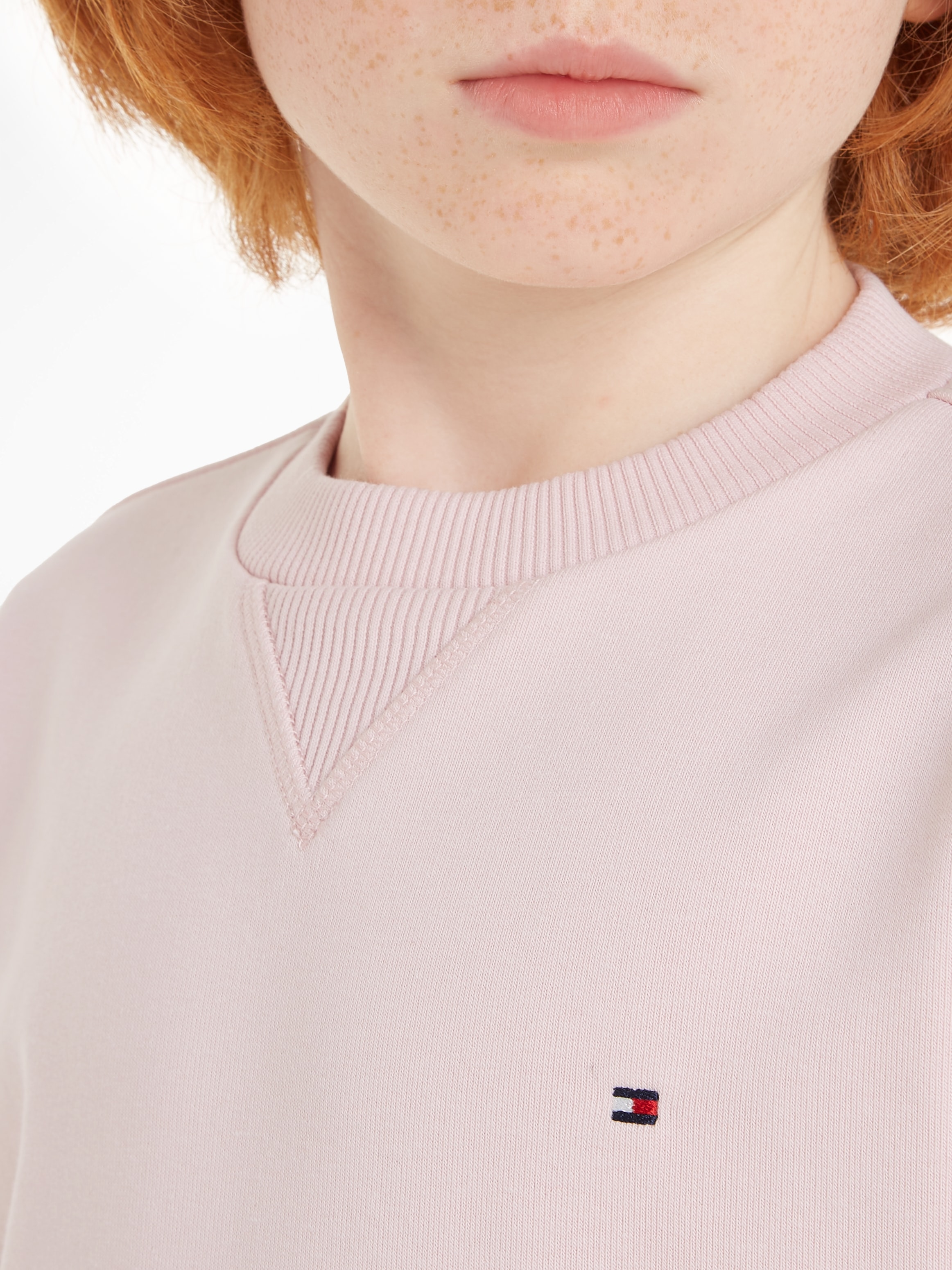 Tommy Hilfiger Sweatshirt »U TIMELESS SWEATSHIRT«, in Unifarbe bestellen |  BAUR