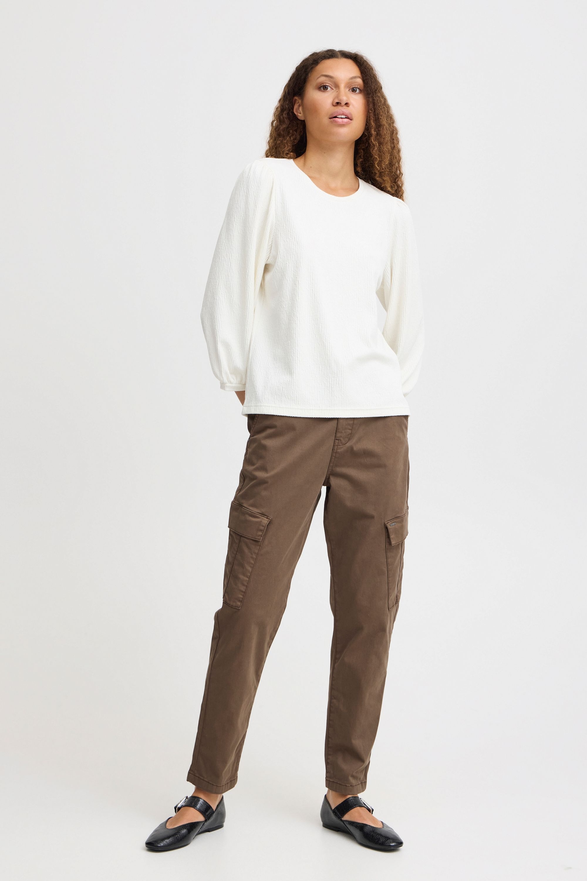 Pulz Jeans Tunika »Langarmbluse PZJANE 3/4 sleeve Tshirt«