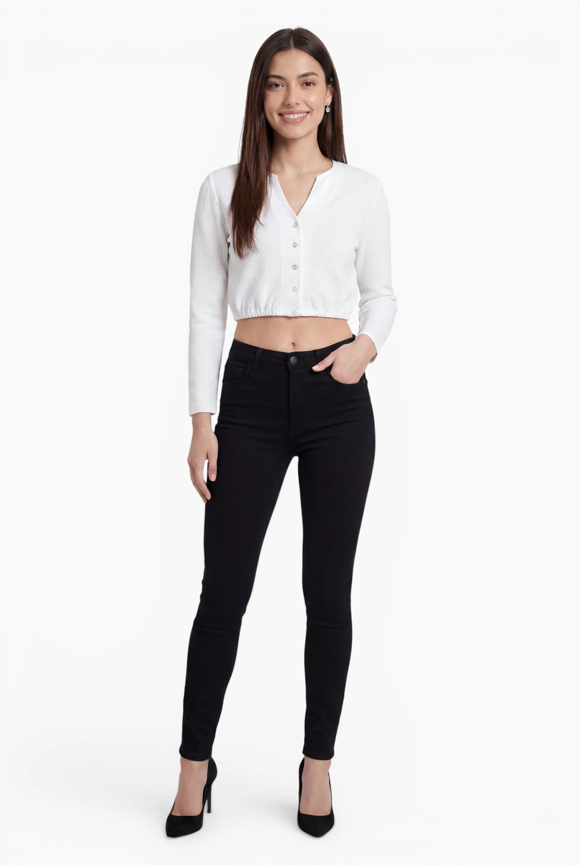 Nübler Dirndlbluse »Dirndlbluse Lorena«