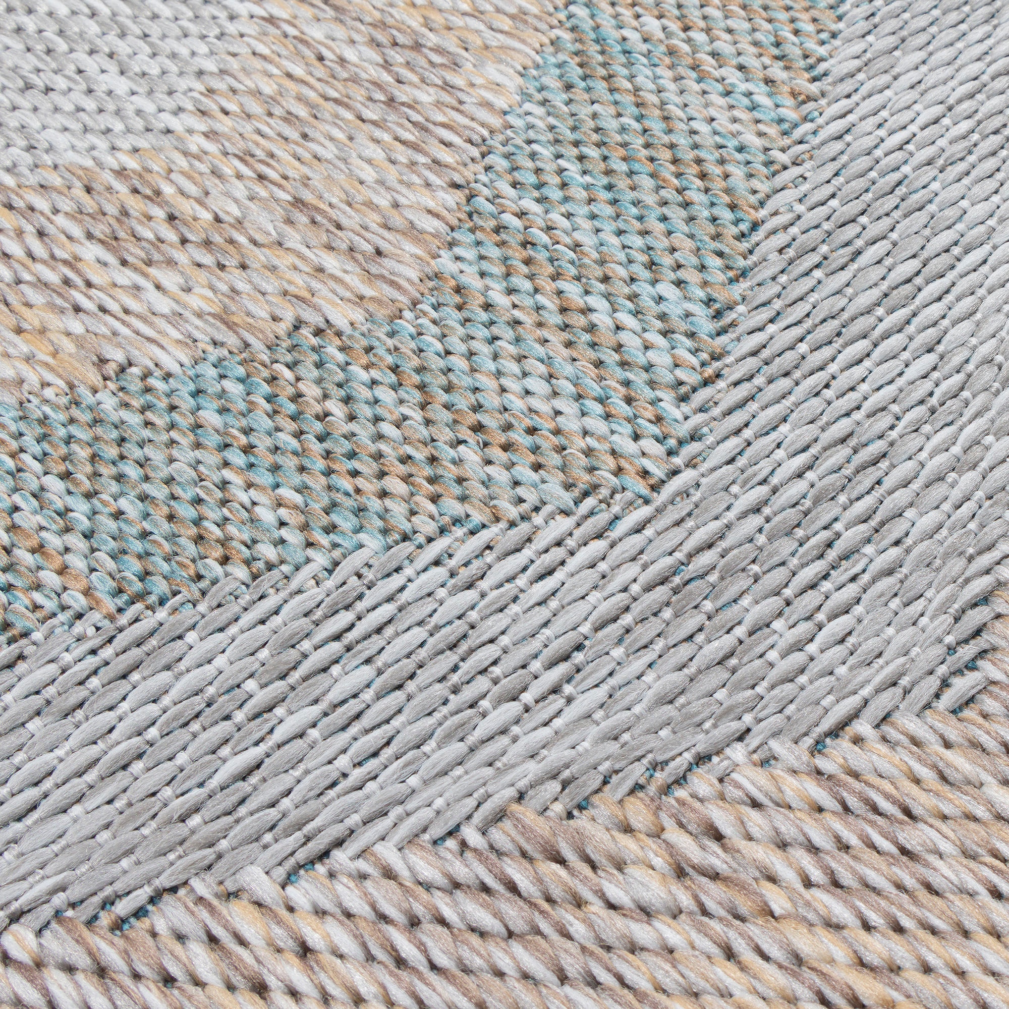 Sanat Teppich »Melissa 8004«, rechteckig, 10 mm Höhe, Kurzflor, In -und Outdoor geeignet, Wohnzimmer