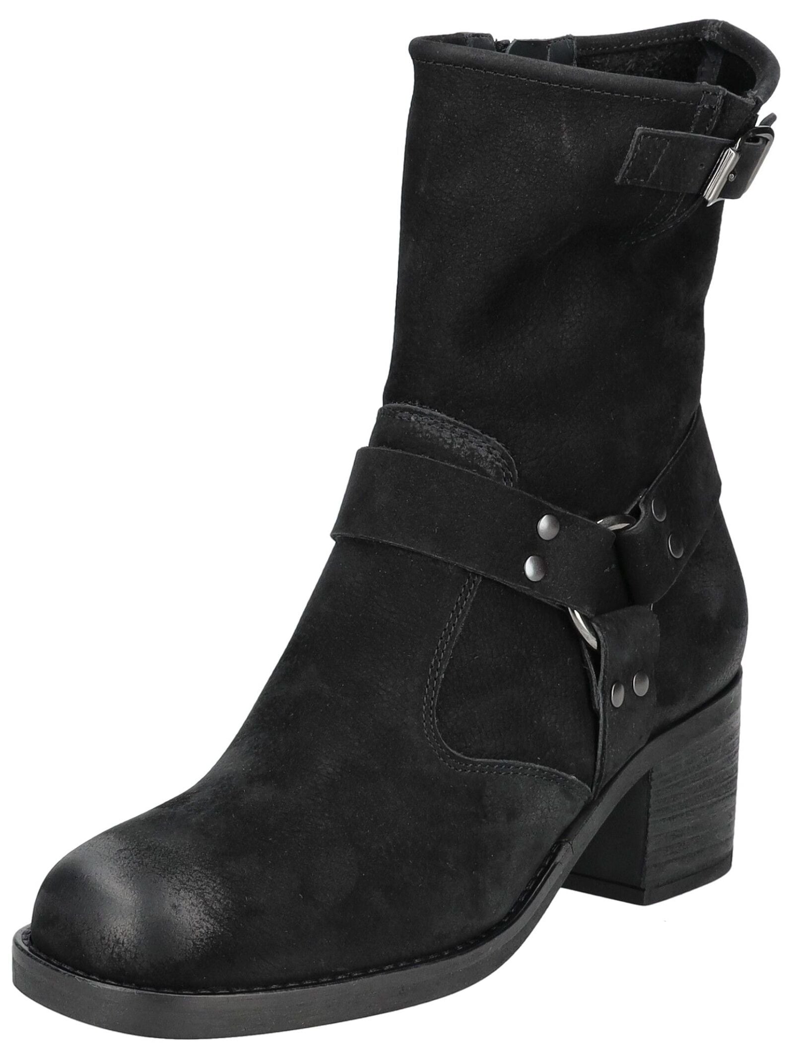 Paul Green Bikerboots "Paul Green Stiefelette Nubukleder" günstig online kaufen