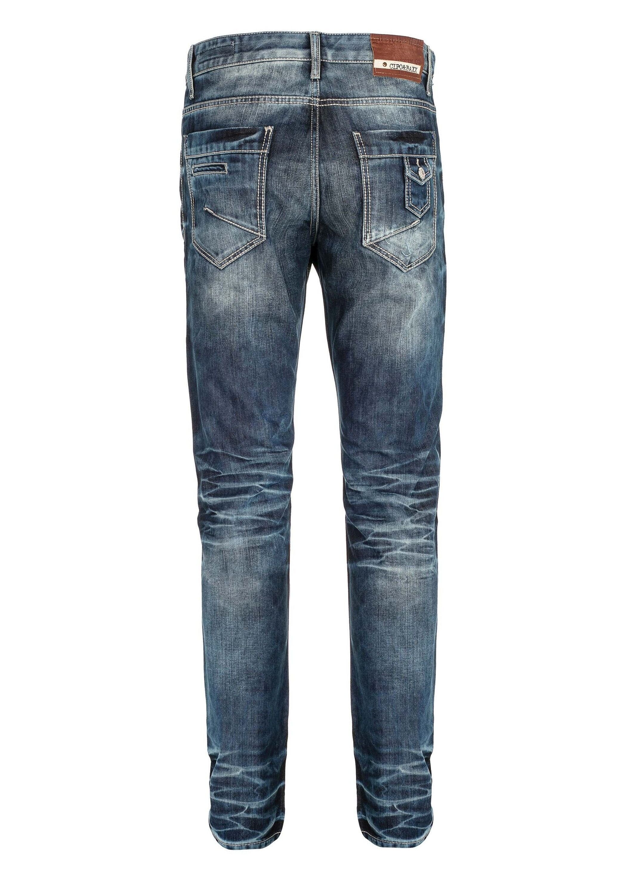 Cipo & Baxx 5-Pocket-Jeans »Jeans«, in Straight-Fit, CD-328