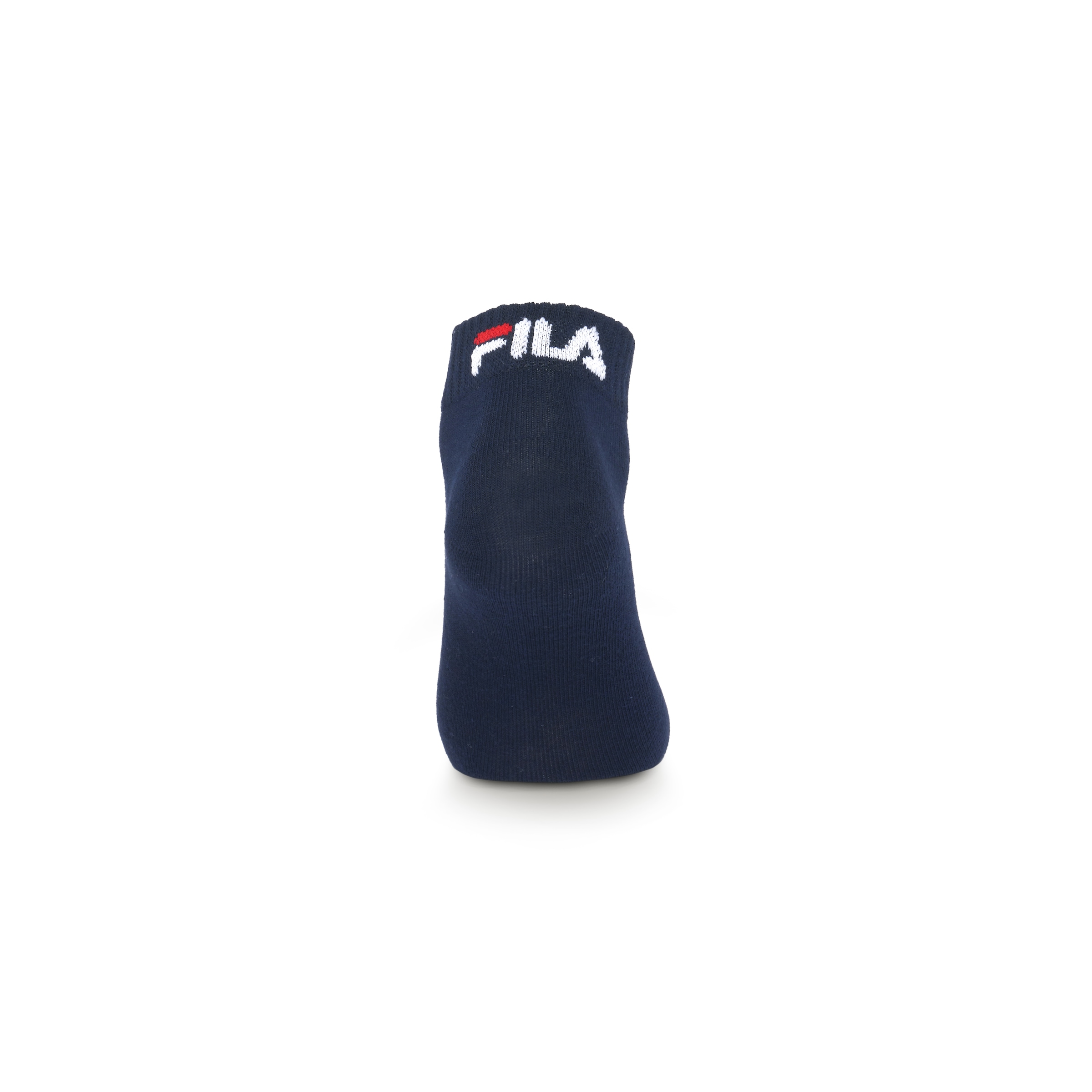 Fila Kurzsocken »UNISEX INVISIBLE PLAIN SOCKS«, (3 Paar), mit Logostickerei