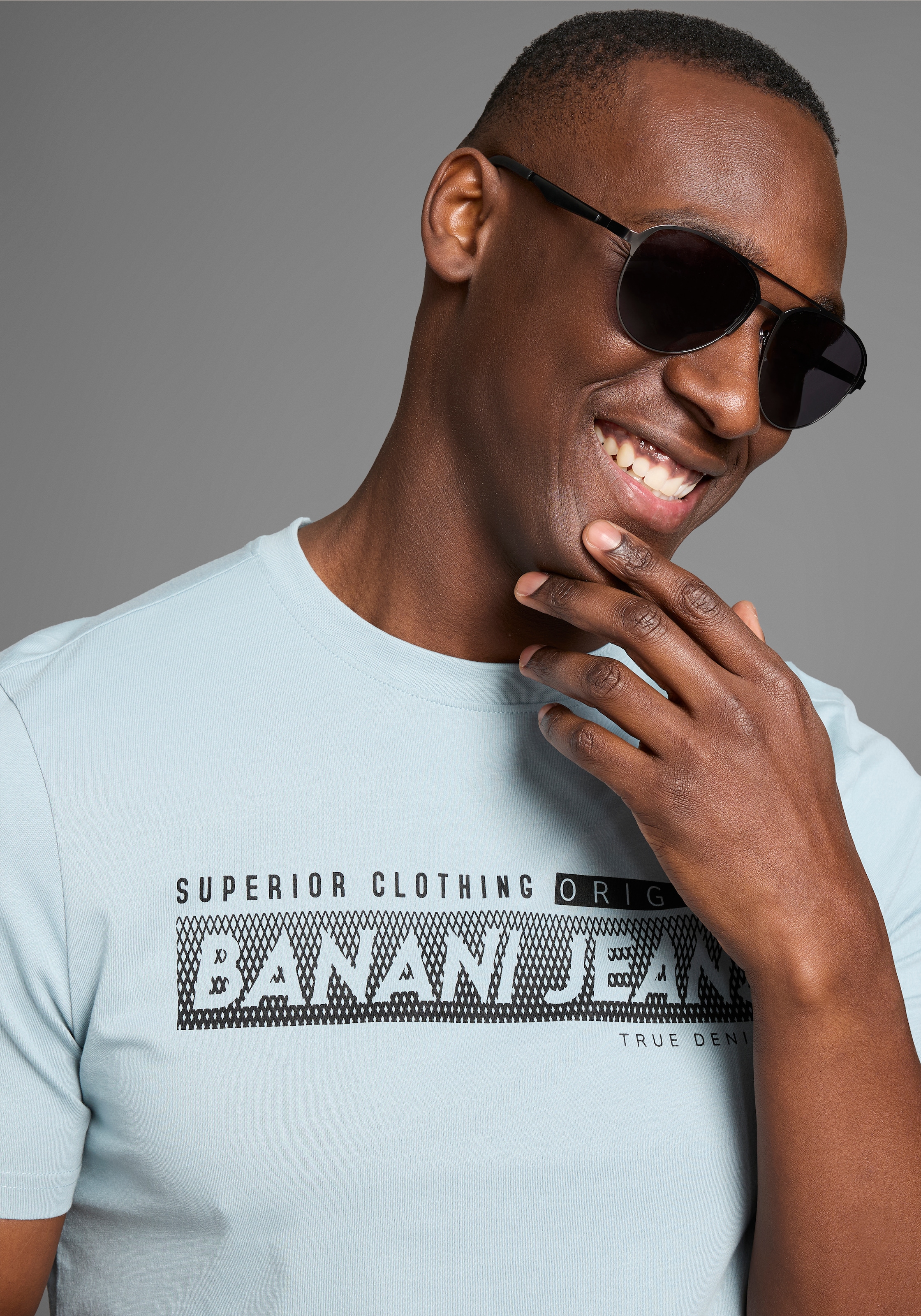 Bruno Banani T-Shirt, T-Shirt in schmaler Passform