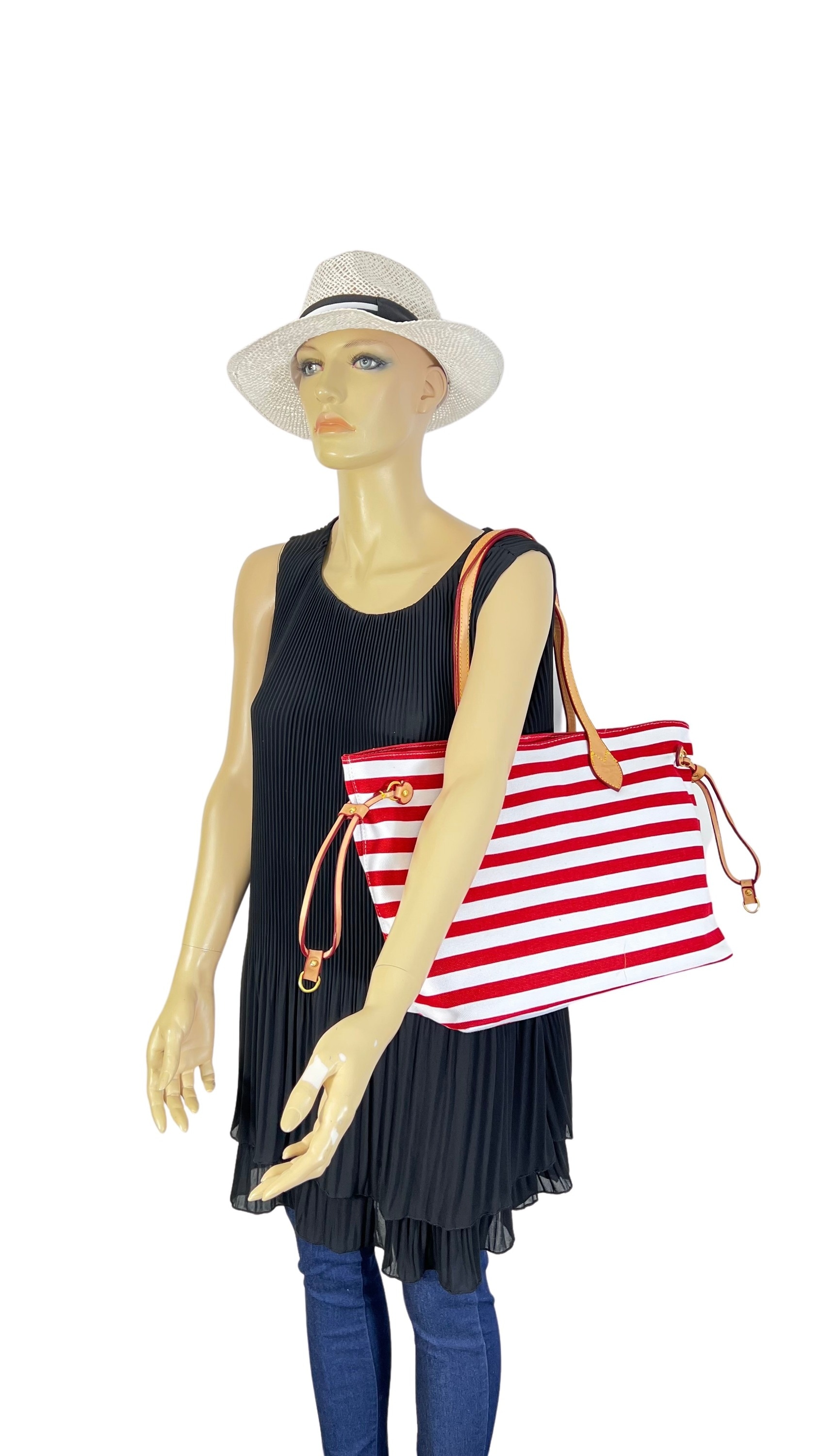 COLLEZIONE ALESSANDRO Schultertasche »Bademeister« mit echt Leder Henkeln