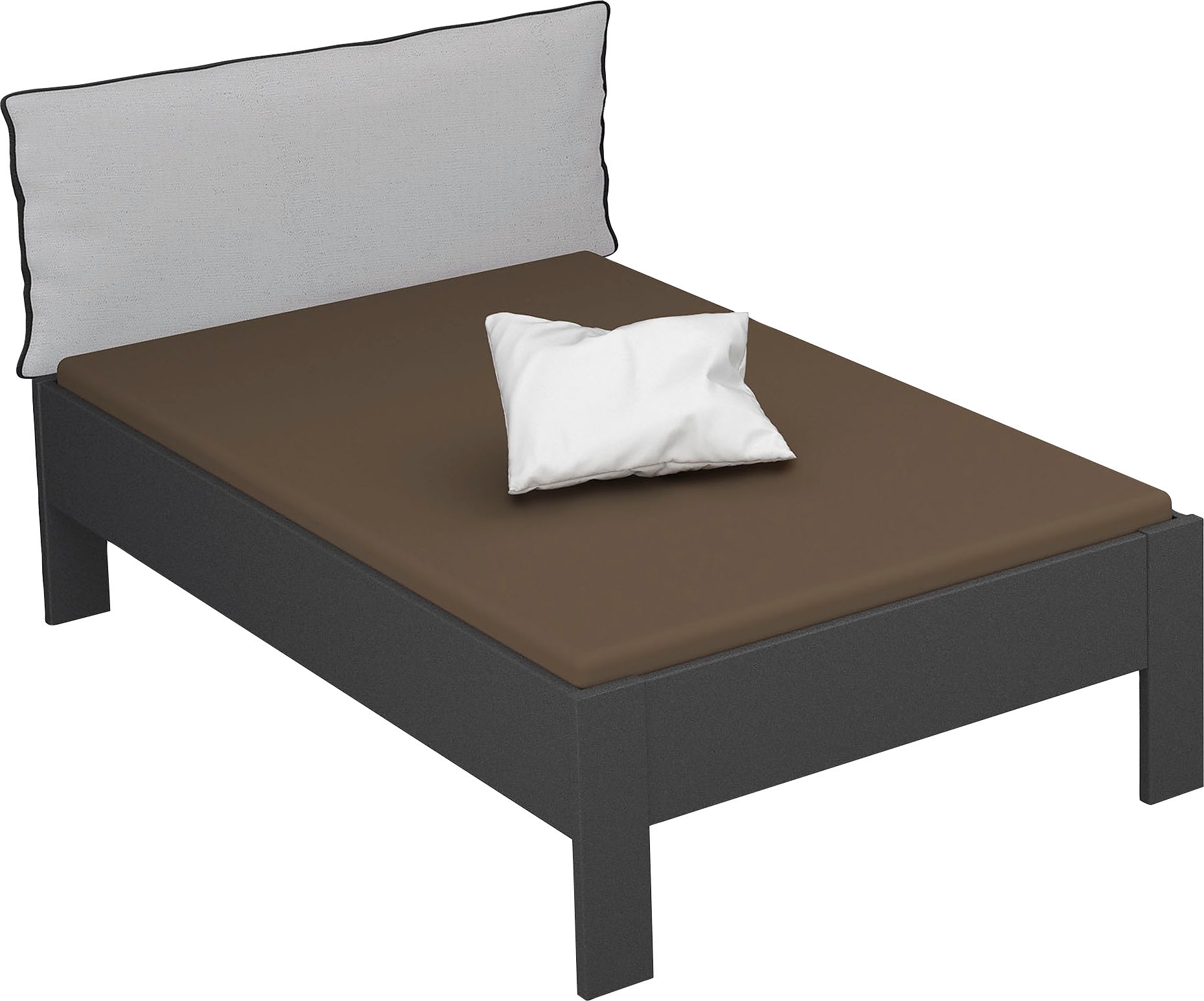 rauch Futonbett »Aditio«, Kopfteil Webstoff mit abgesetztem Keder
