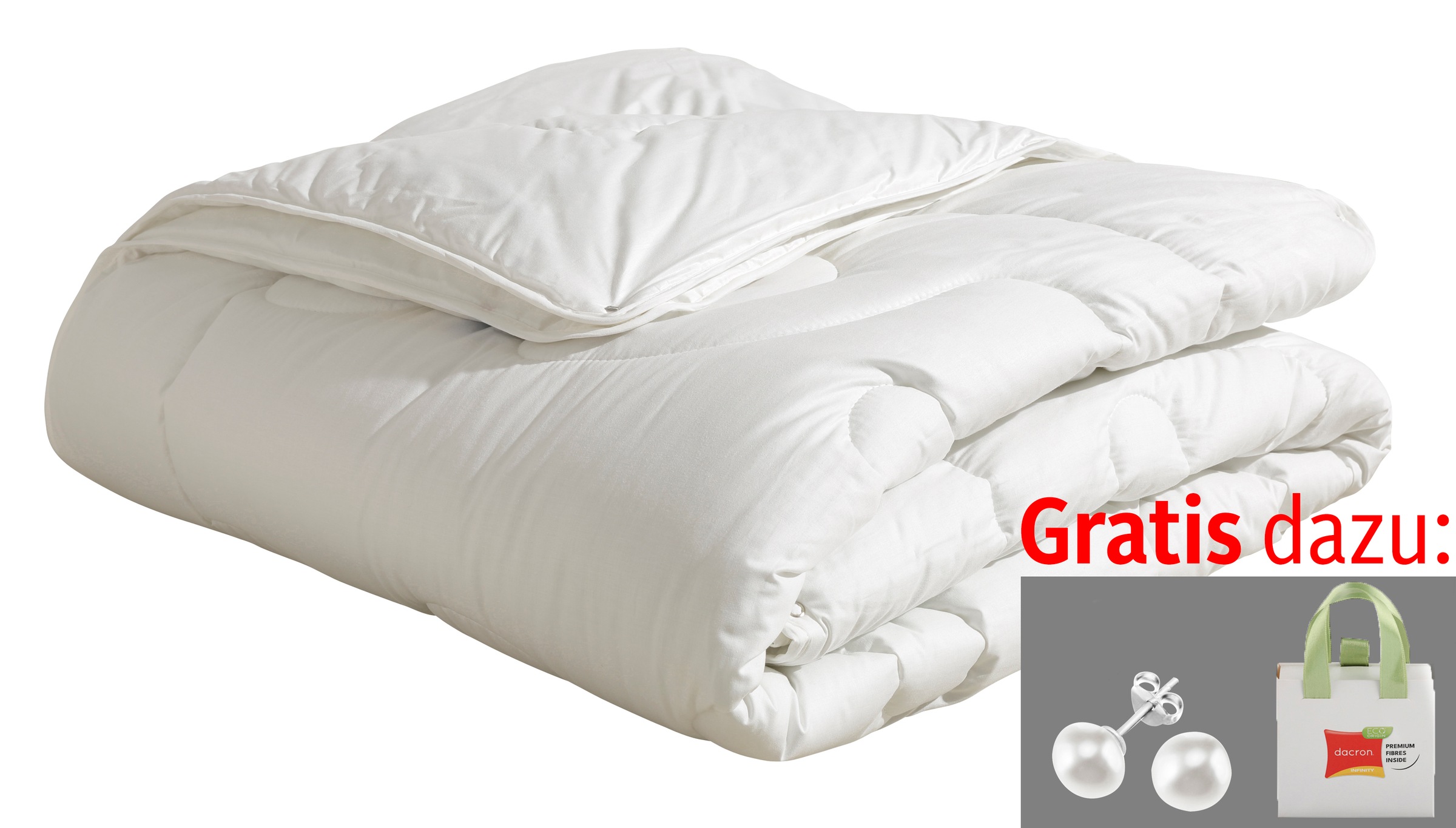 Beco Kunstfaserbettdecke "Aerelle™ Blue "Gold" NEUHEIT Bettdecke mit Gratis günstig online kaufen