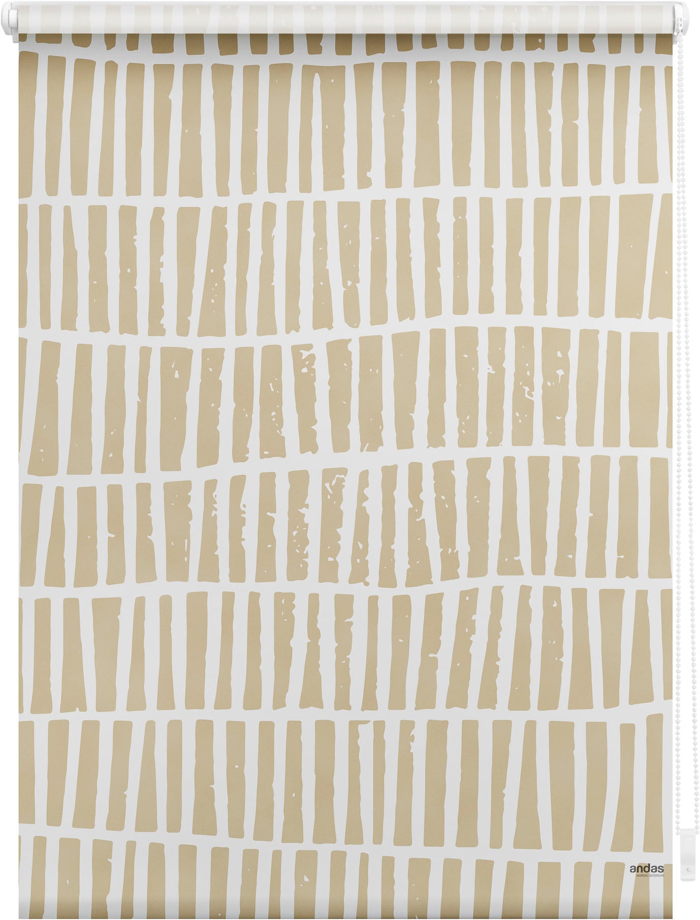 andas Seitenzugrollo »Utshani«, verdunkelnd, Sichtschutz-Verdunkelung, ohne Bohren, by Morten Georgsen, Lichtschutz, modernes Muster