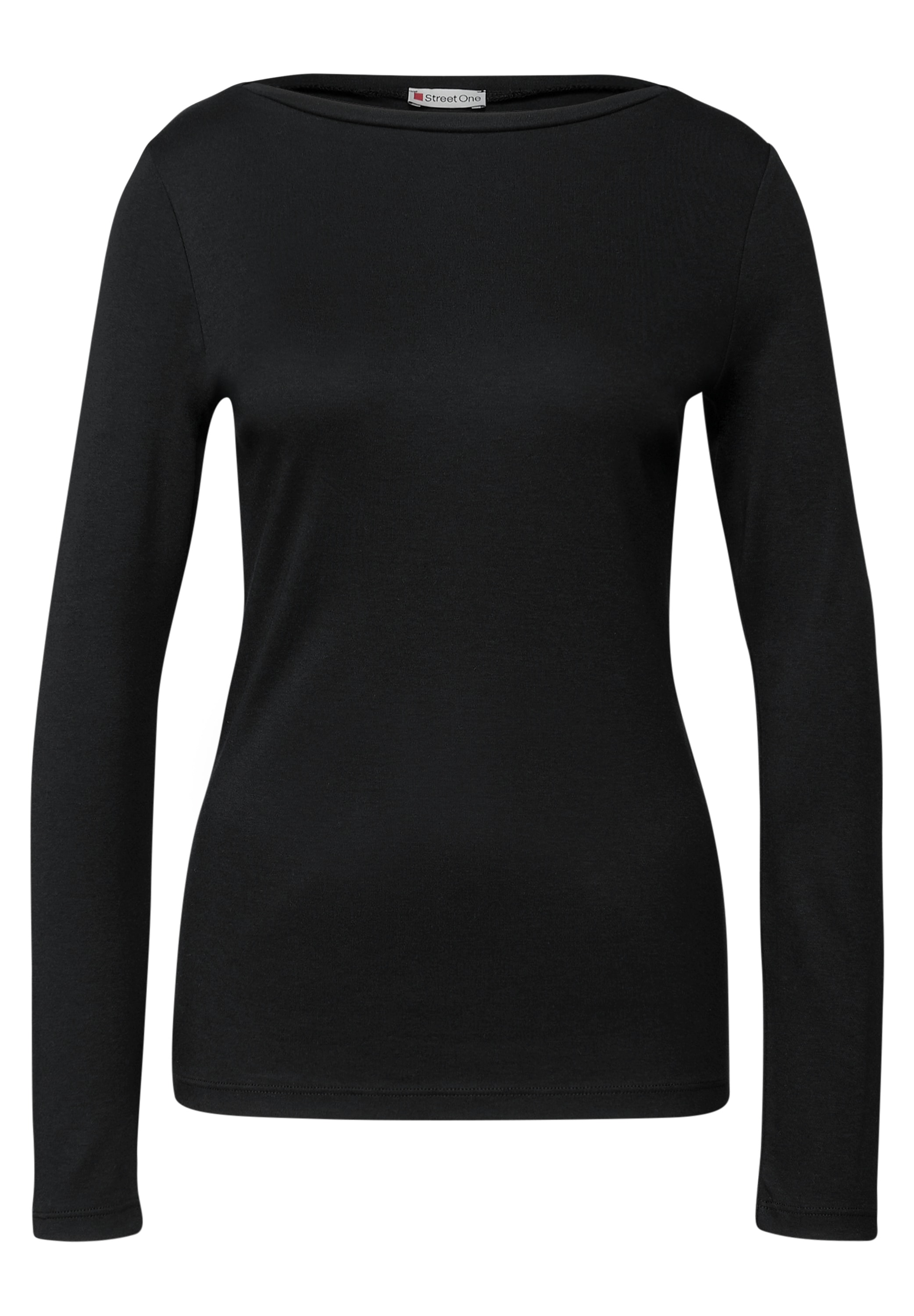 STREET ONE Langarmshirt, im soften Baumwoll-Mix