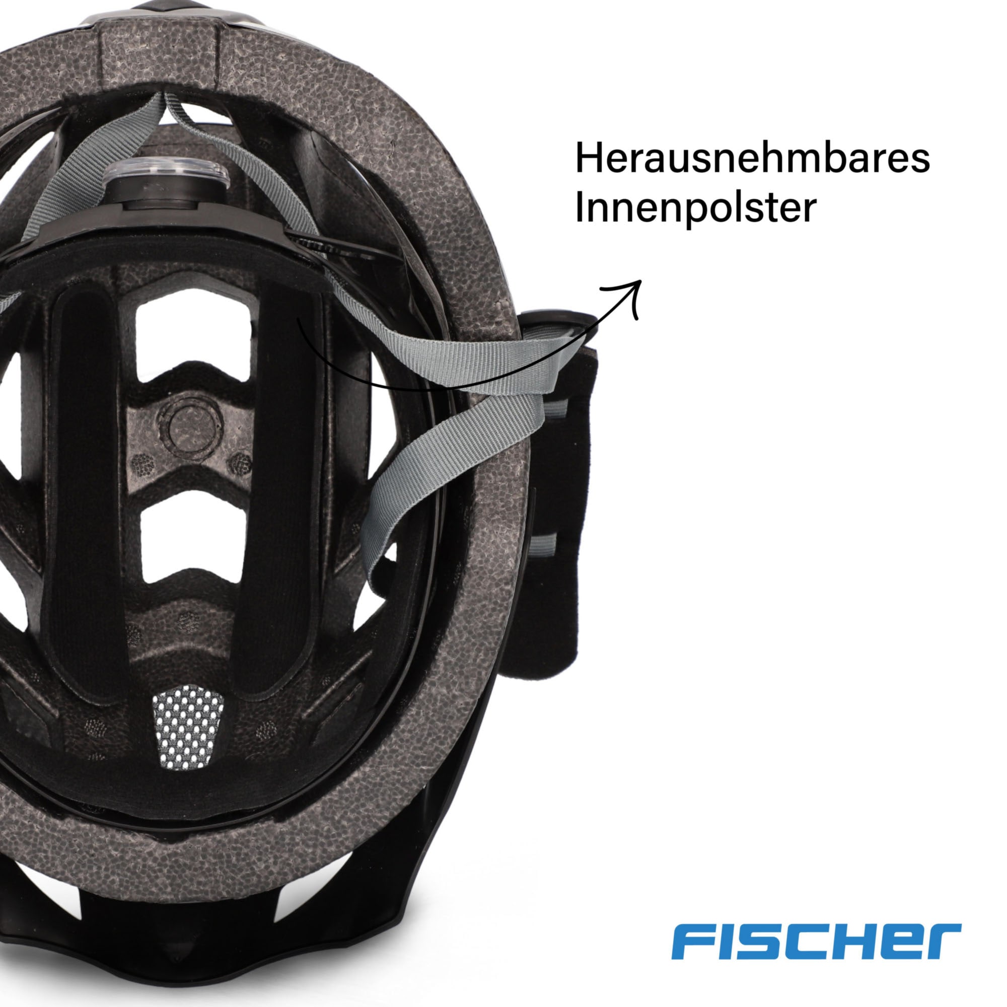 FISCHER Fahrrad Fahrradhelm »Urban Levin S/M«, Verstellbarer Innenring-System; mit beleuchtetem Innenring-System