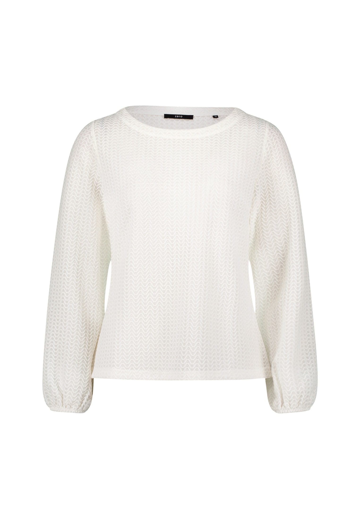 Zero Kurzarmshirt »Damen mit Rundausschnitt« 1 Stk. Plain/ohne Details