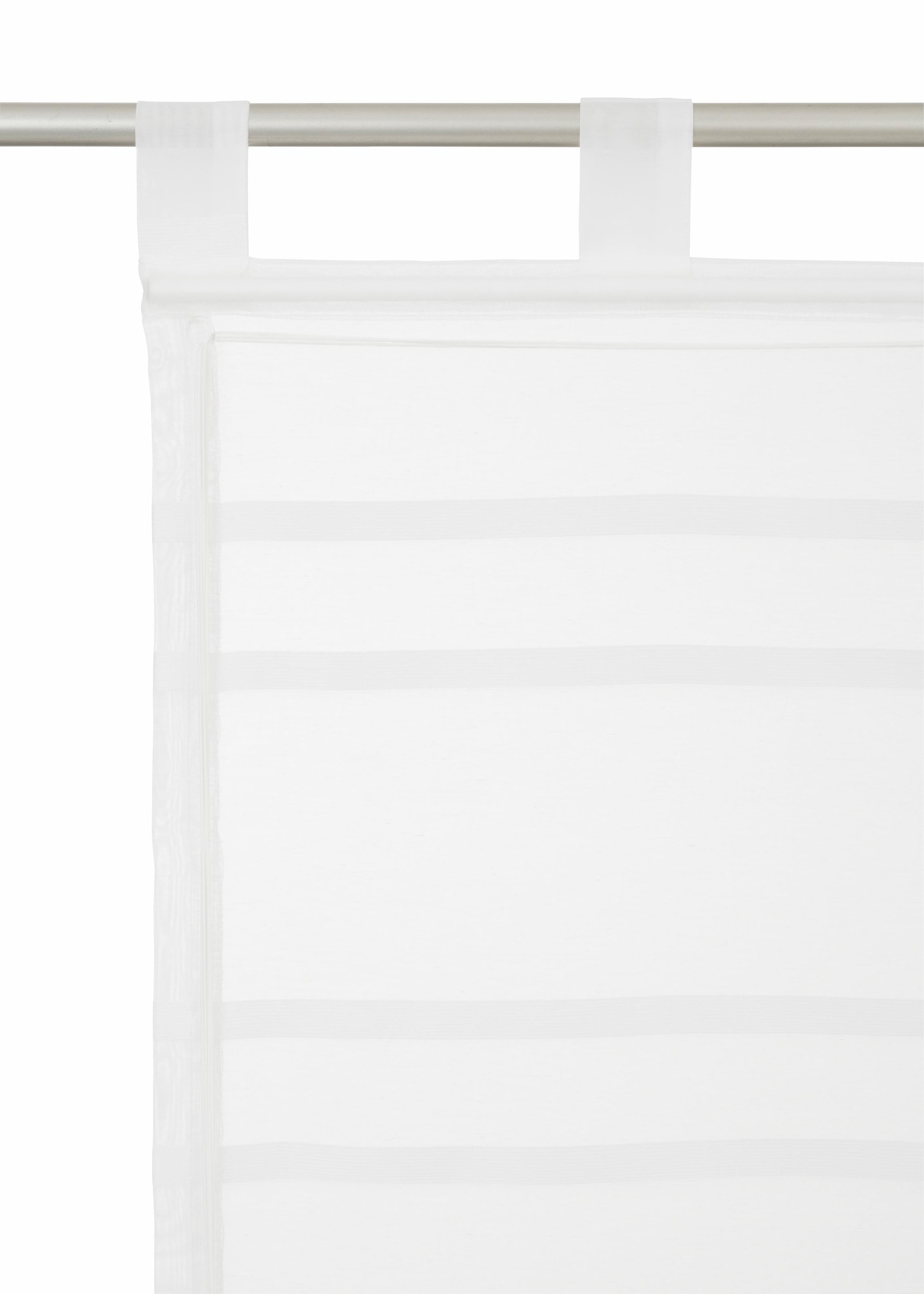 BAUR Polyester | Transparent, Voile, my home Raffrollo mit Schlaufen, »Assen«,