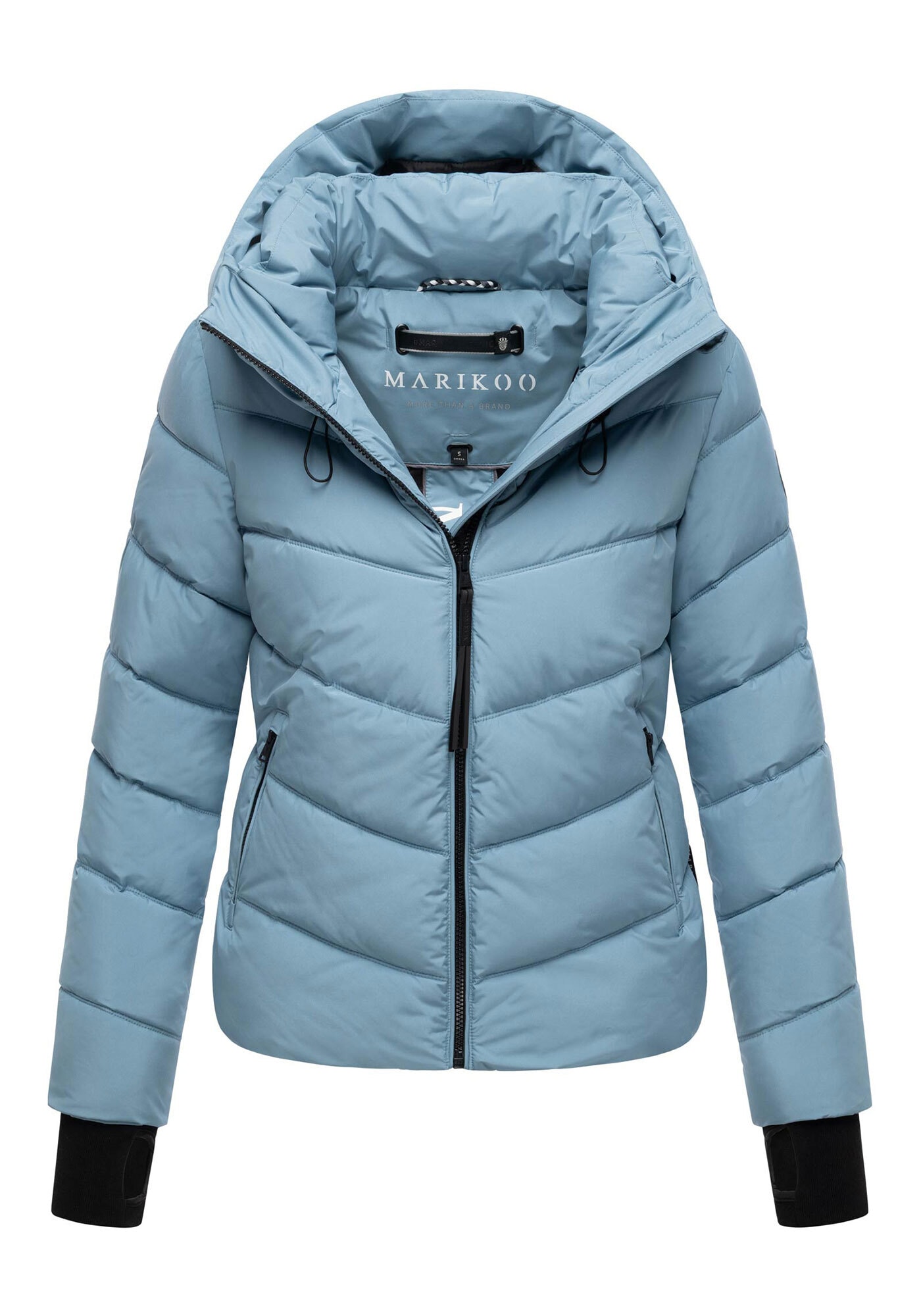 Marikoo Winterjacke »Yukanii«, Ärmelbündchen mit Daumenloch