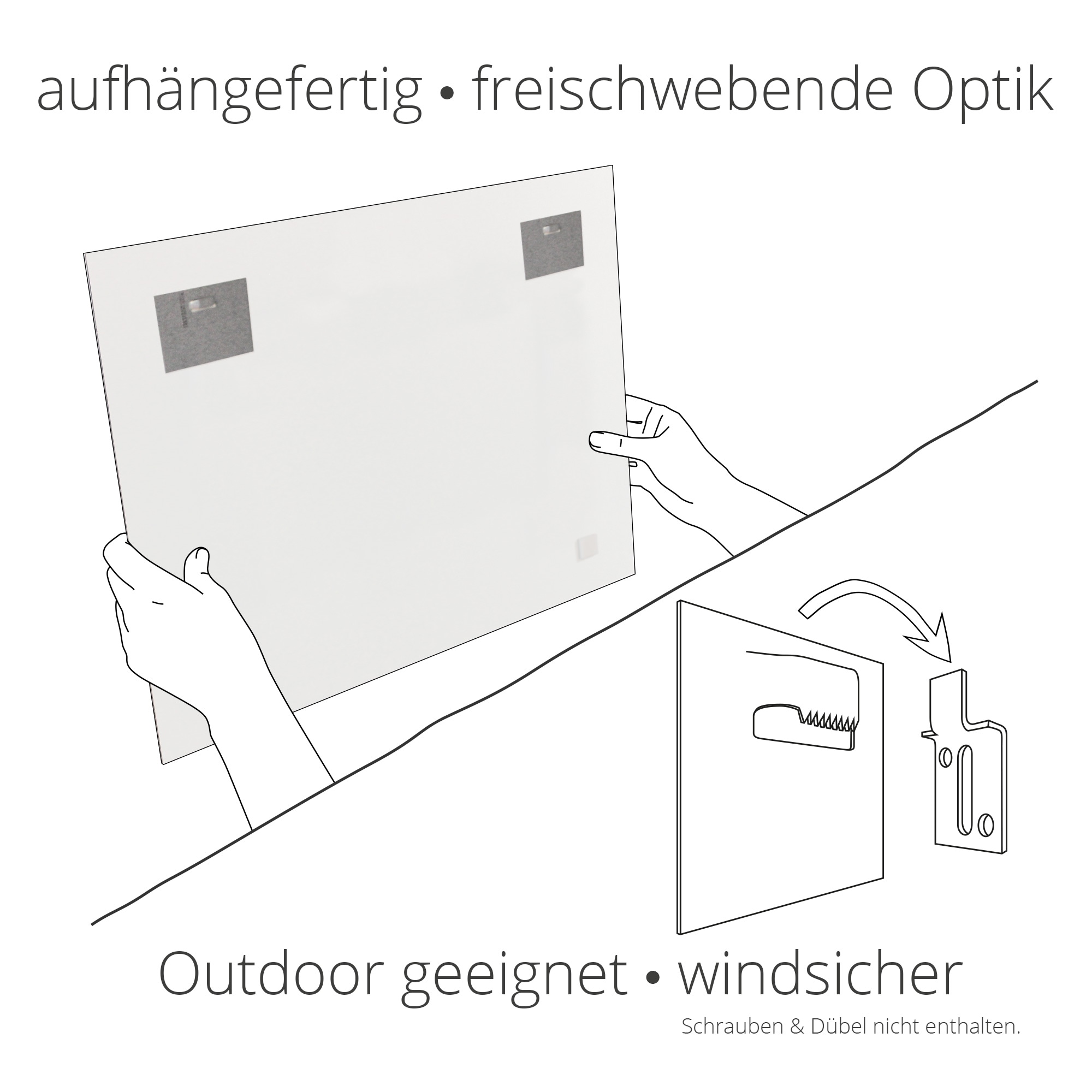 Artland Wandbild »Catching Up VI« Vogelbilder 1 Stk. tlg. als Alubild, Leinwandbild, Poster, Wandaufkleber in verschied. Größen