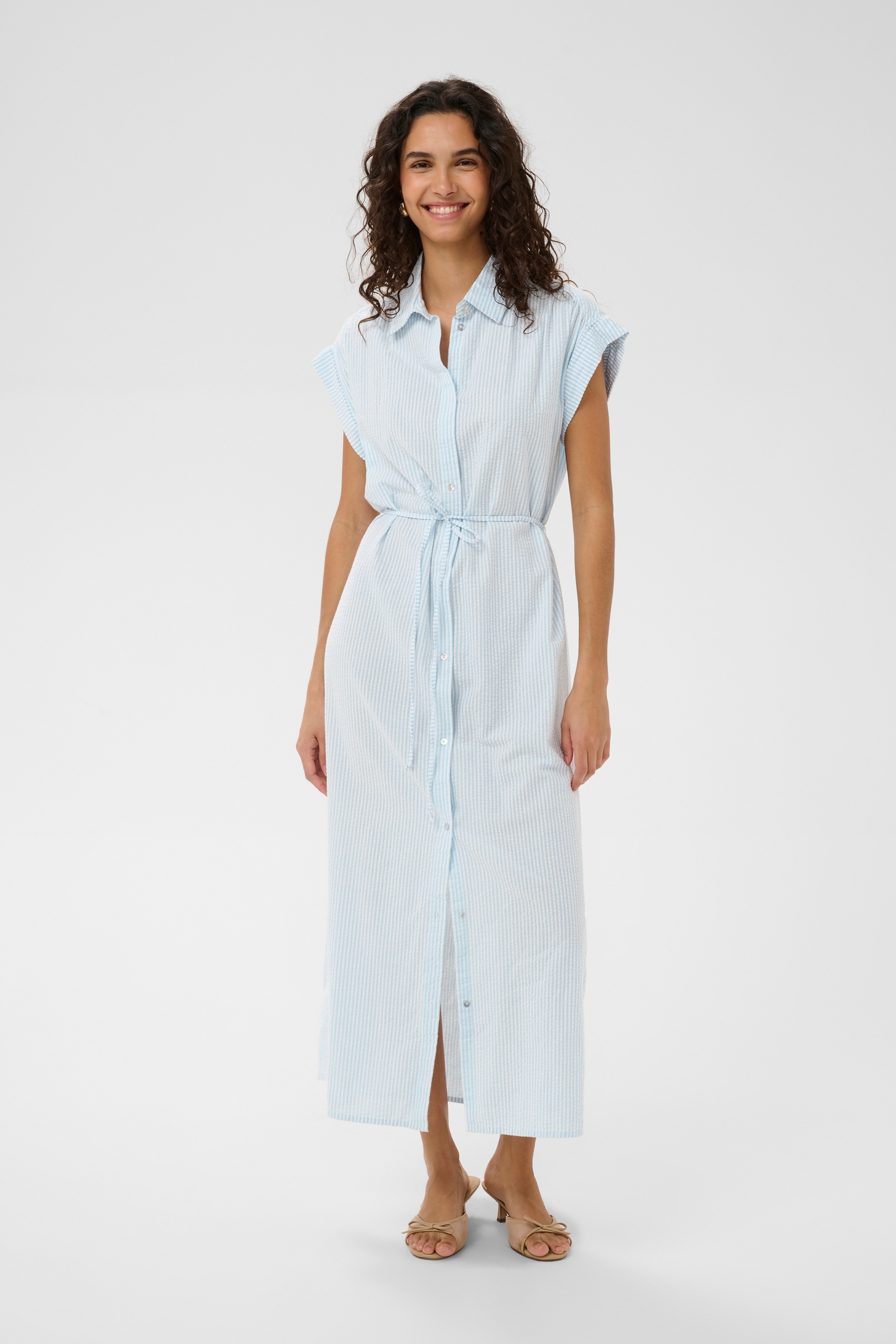 Saint Tropez Midikleid »Damen Kleid ElmikoSZ«