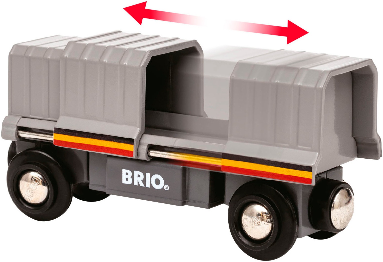 BRIO® Spielzeug-Eisenbahn »BRIO® WORLD, Santa Fe Zug«, FSC® - schützt Wald - weltweit